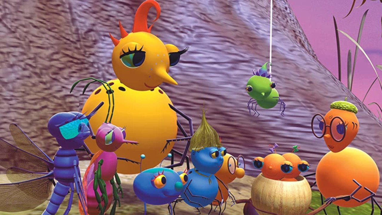 Miss Spider's Sunny Patch Friends Background