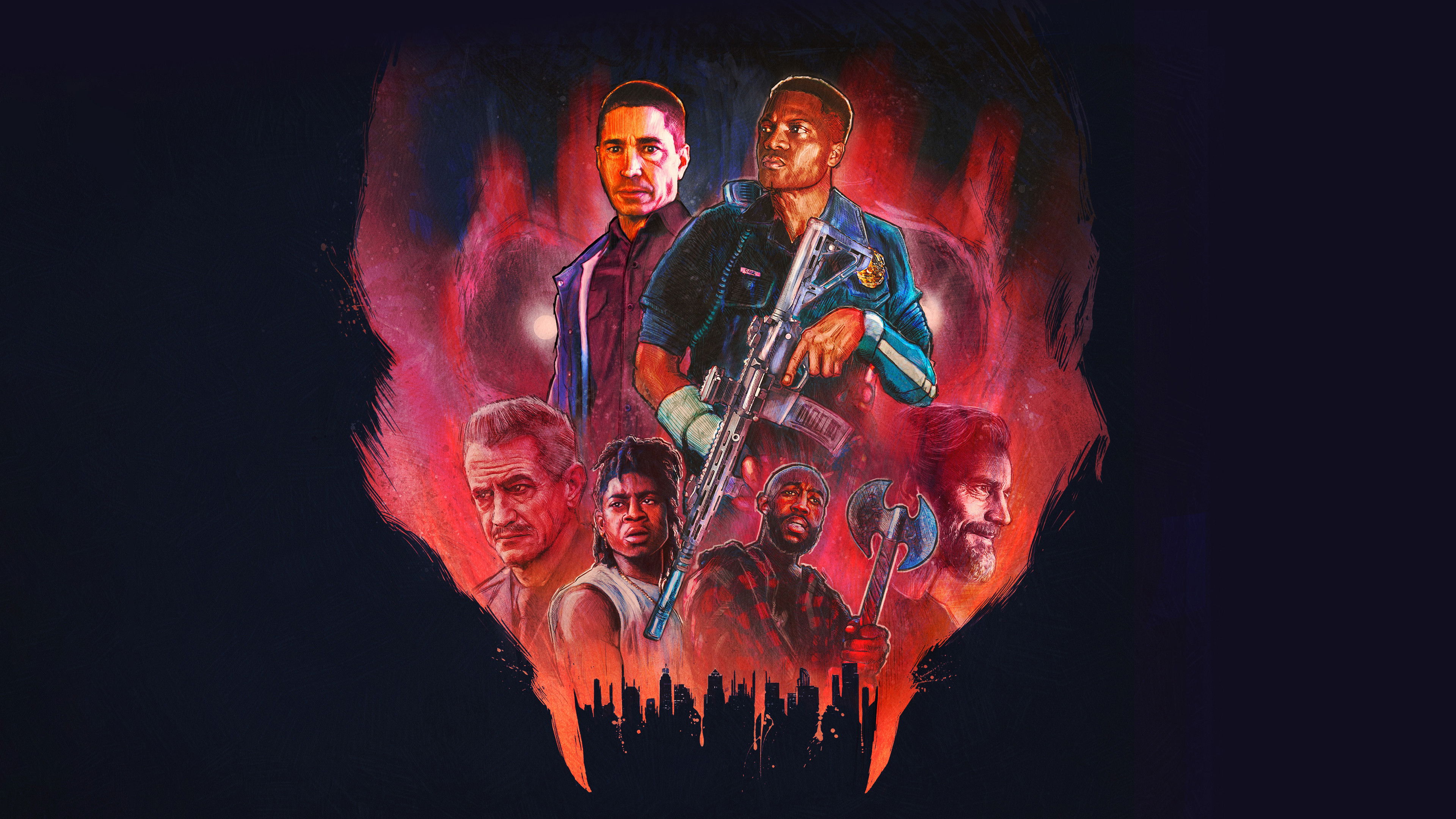 Night Patrol Background