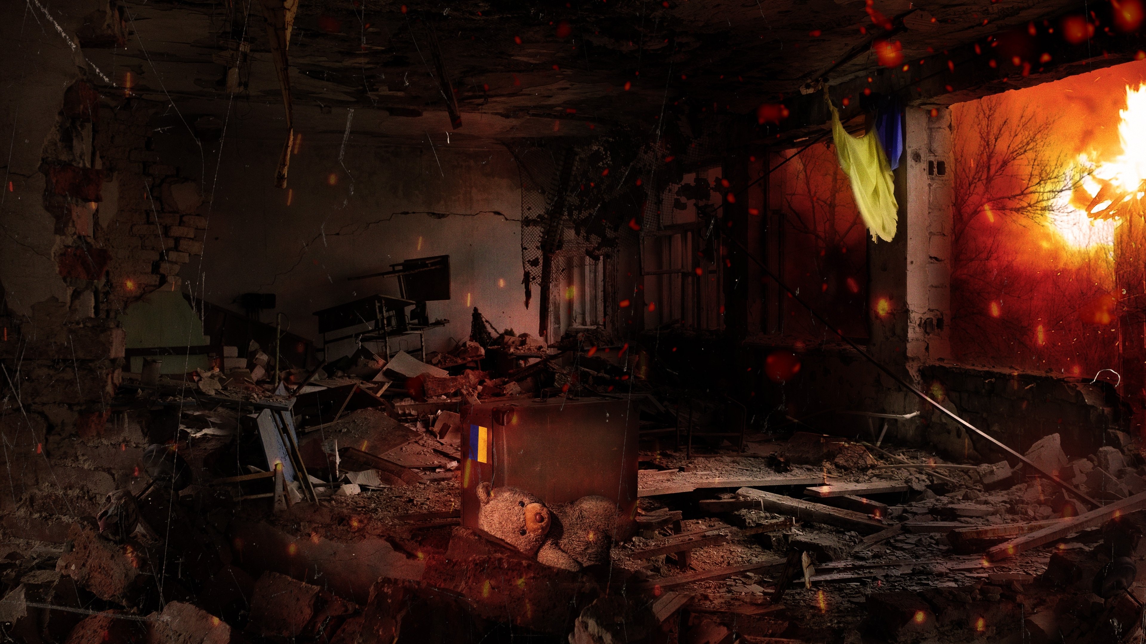 Escape from Irpin Background