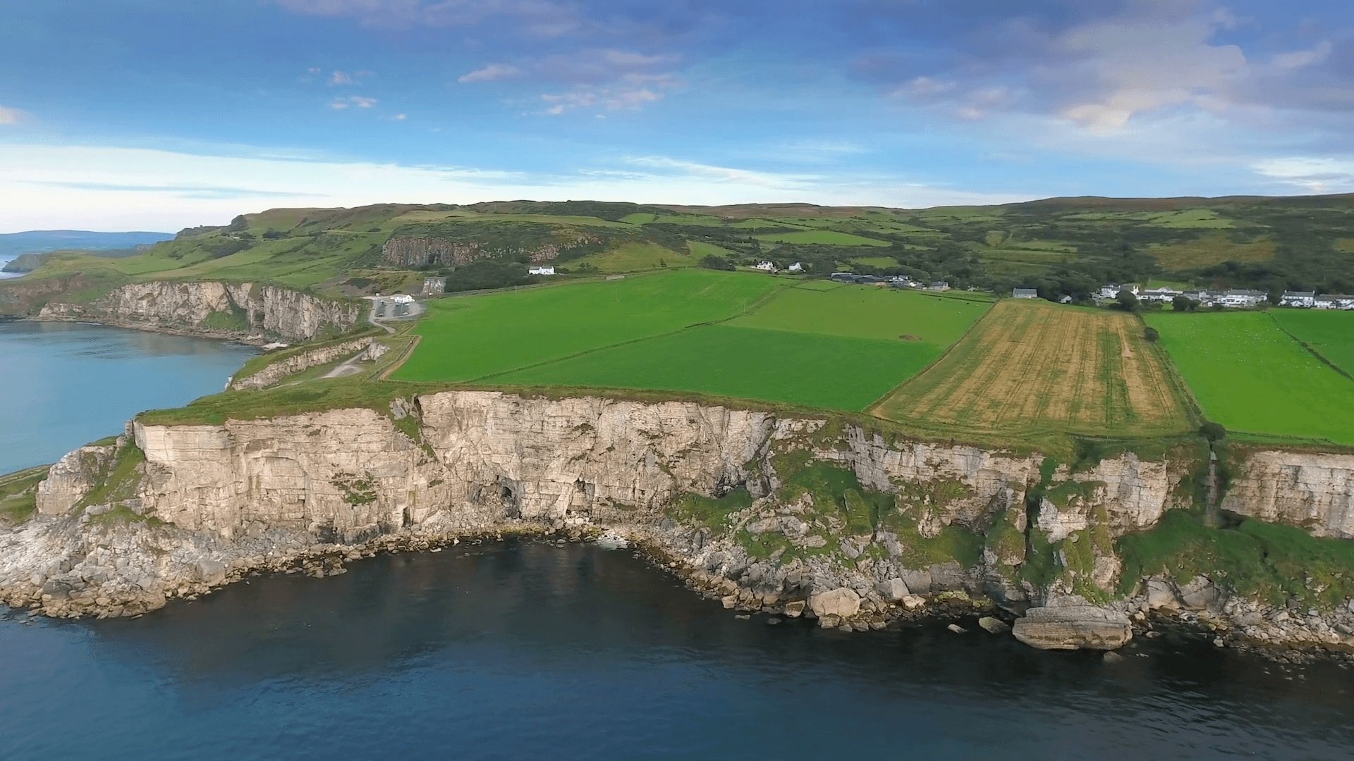 Aerial Ireland Background