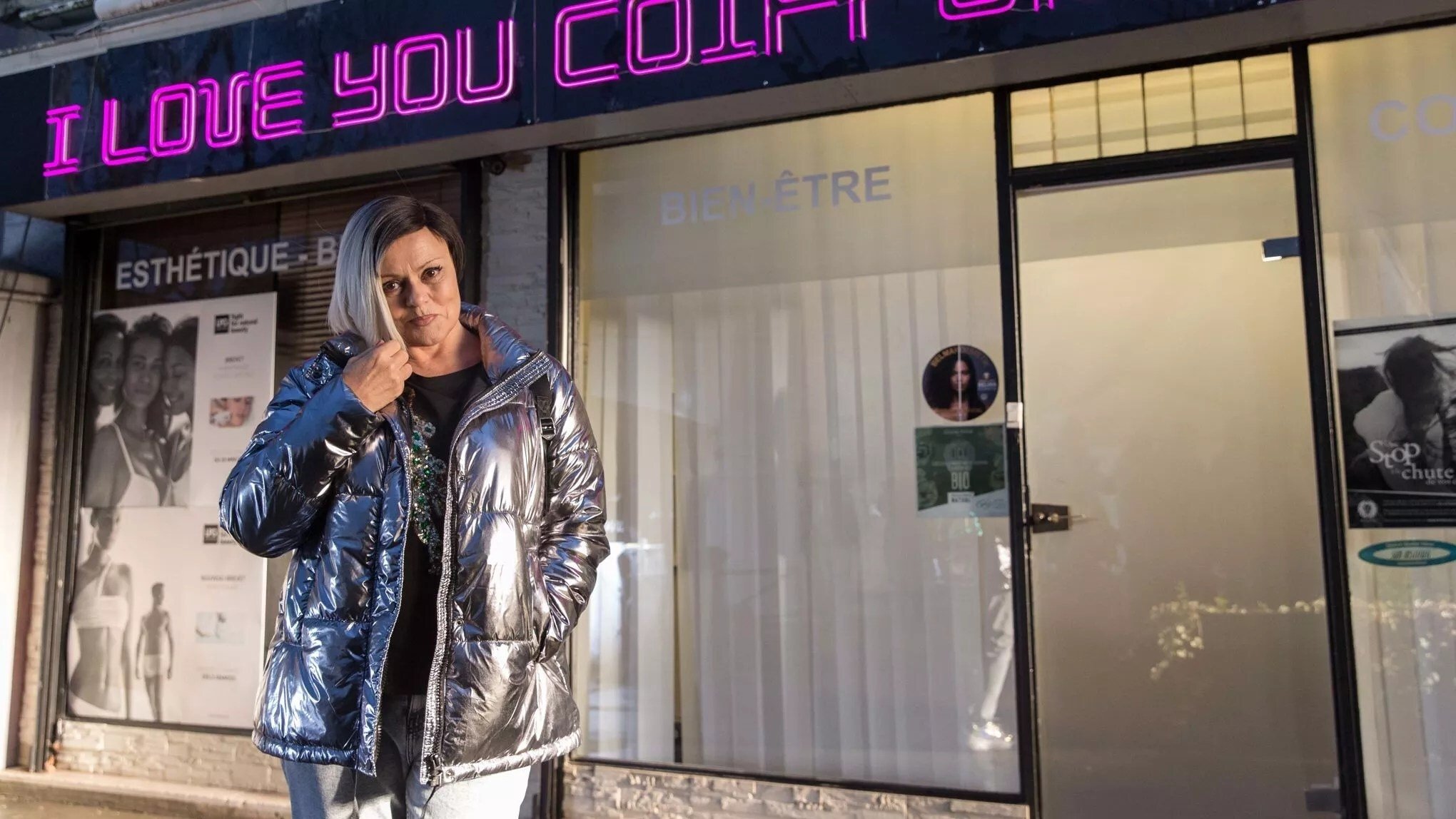 I Love You Coiffure Background