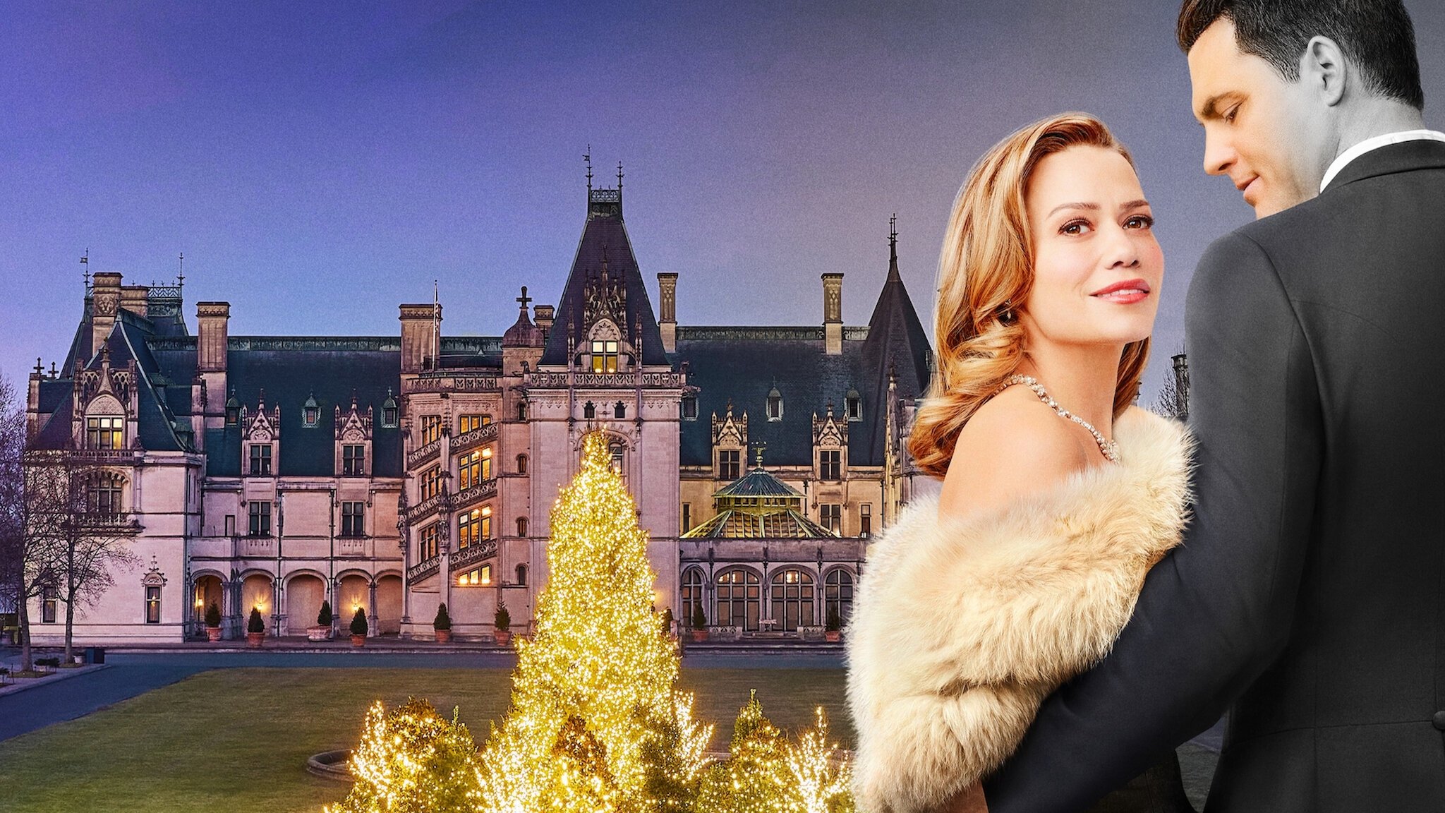 A Biltmore Christmas Background