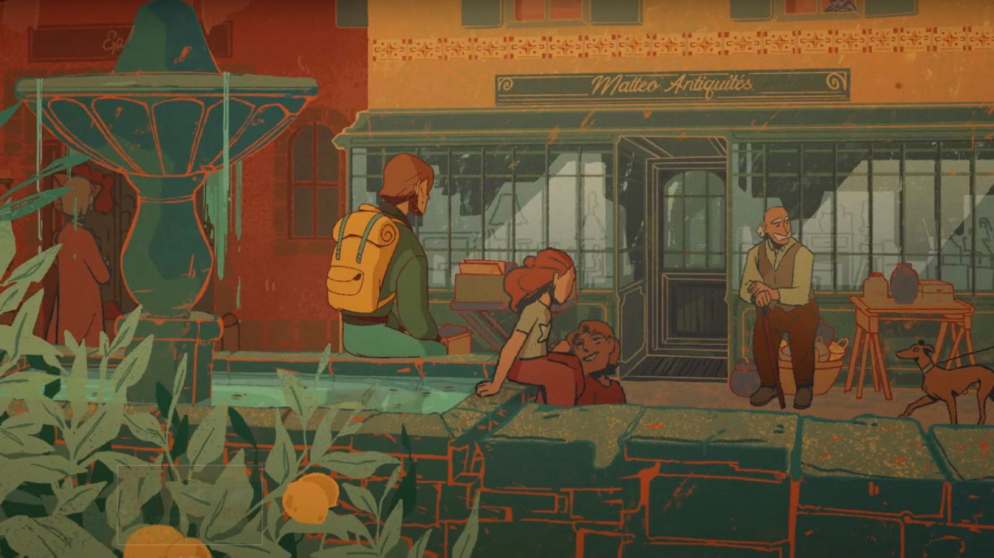 The Return of the Waves Background