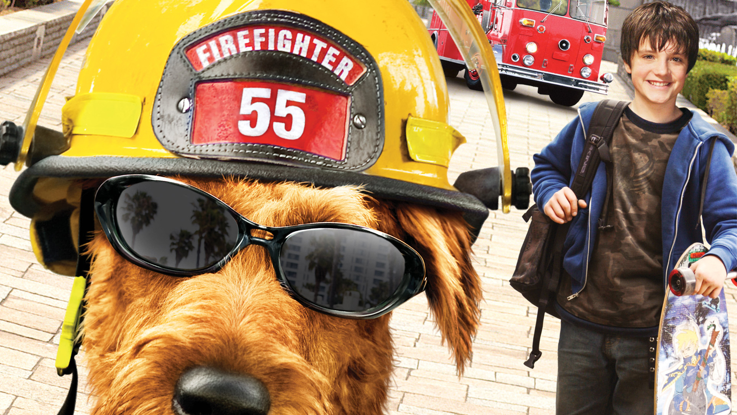 Firehouse Dog Background
