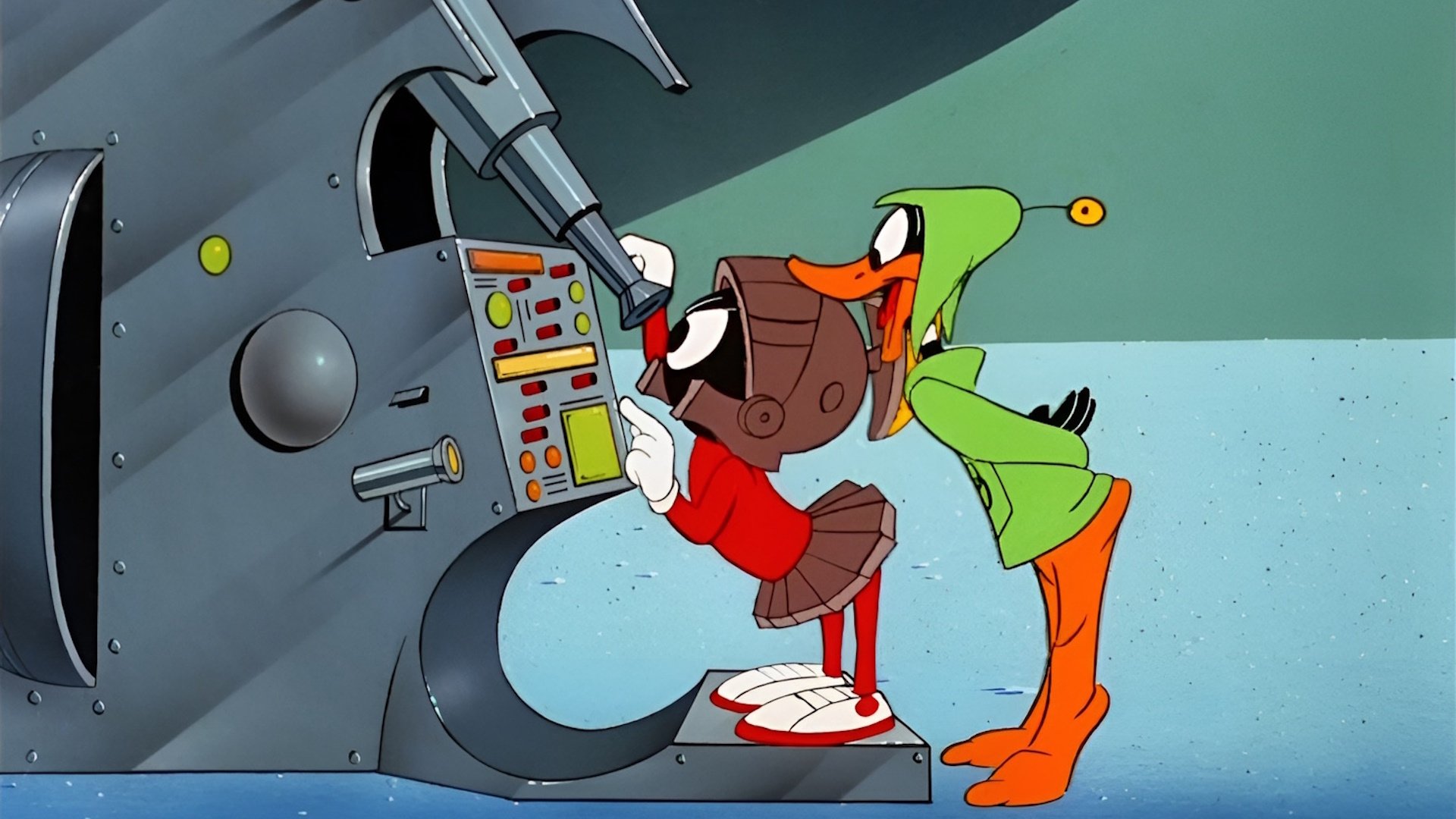 Duck Dodgers and the Return of the 24½th Century Background