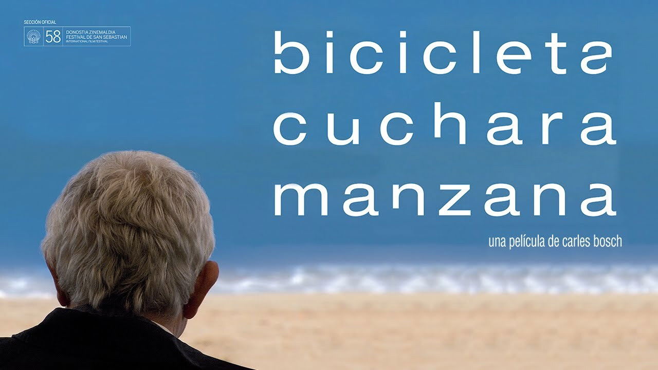 Bicicleta, cullera, poma Background