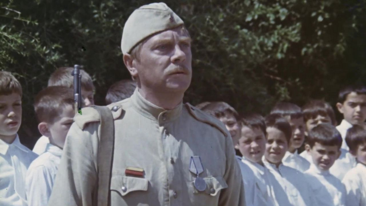 The Soldier of the Supply Column Background