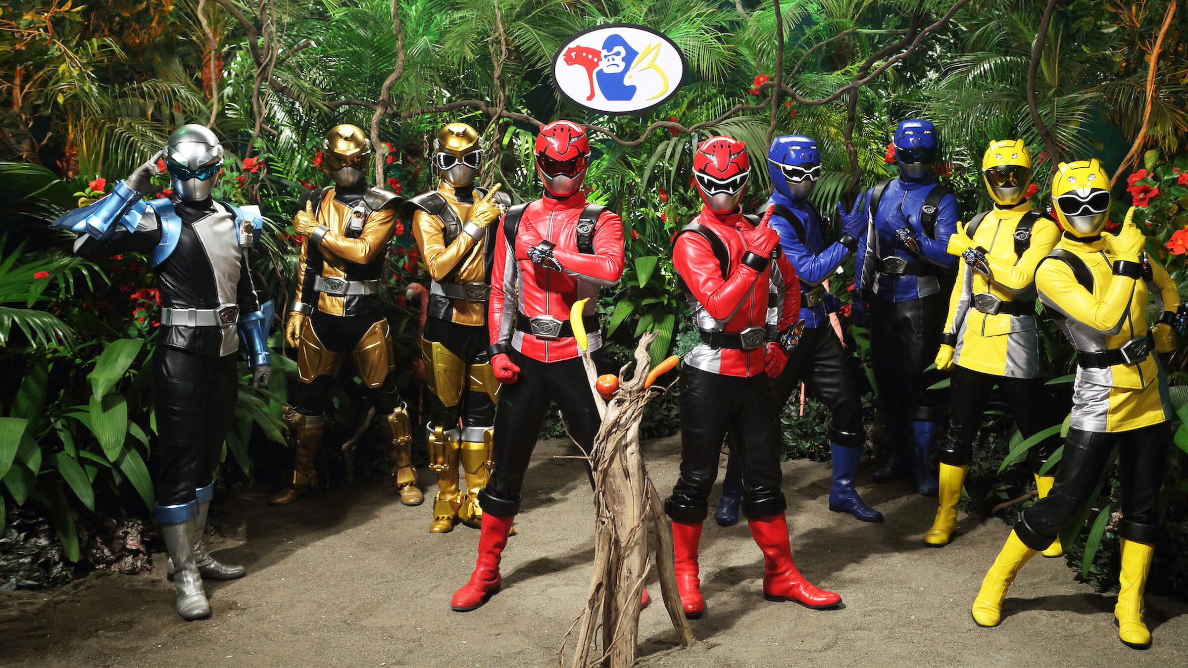 They're Back! Tokumei Sentai Go-Busters vs. Doubutsu Sentai Go-Busters Background