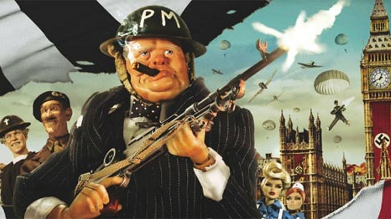 Jackboots on Whitehall Background