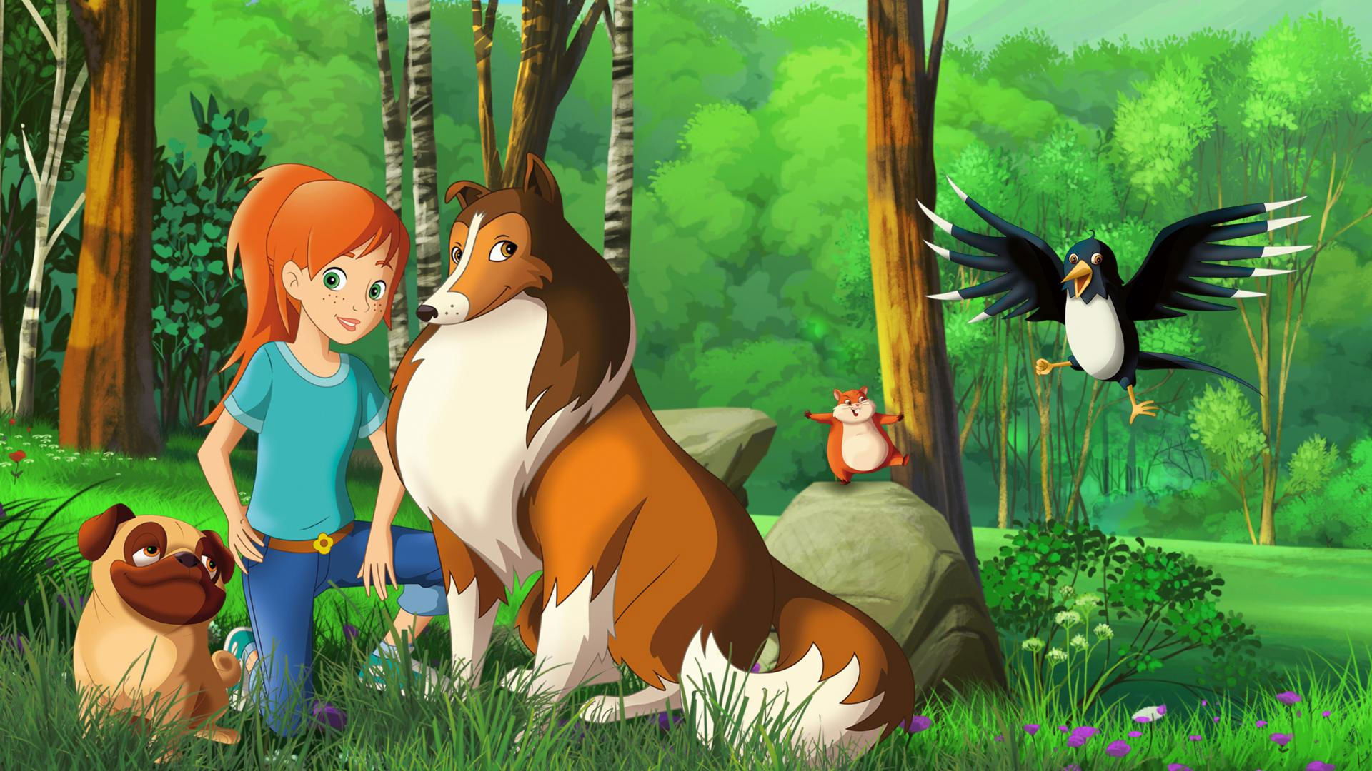 The New Adventures of Lassie Background