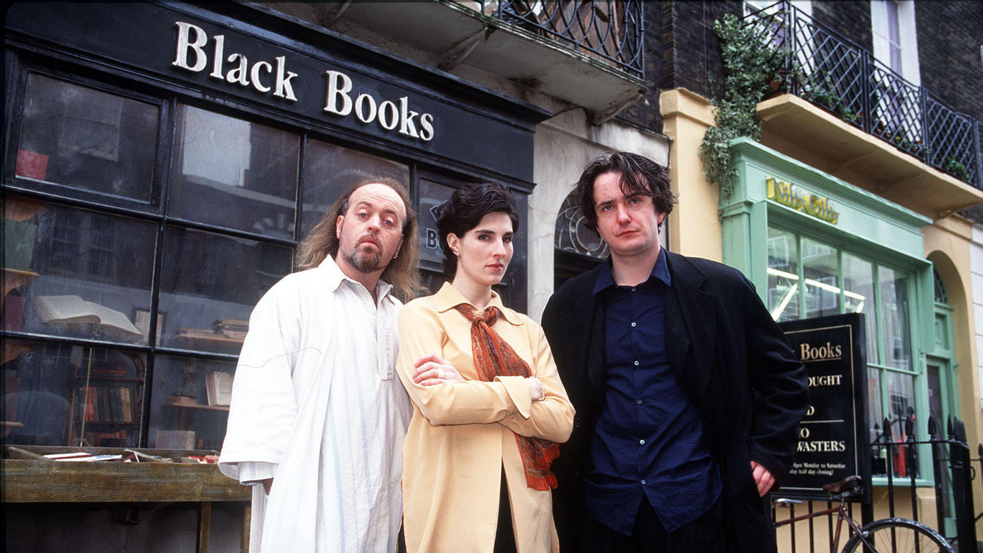 Black Books Background