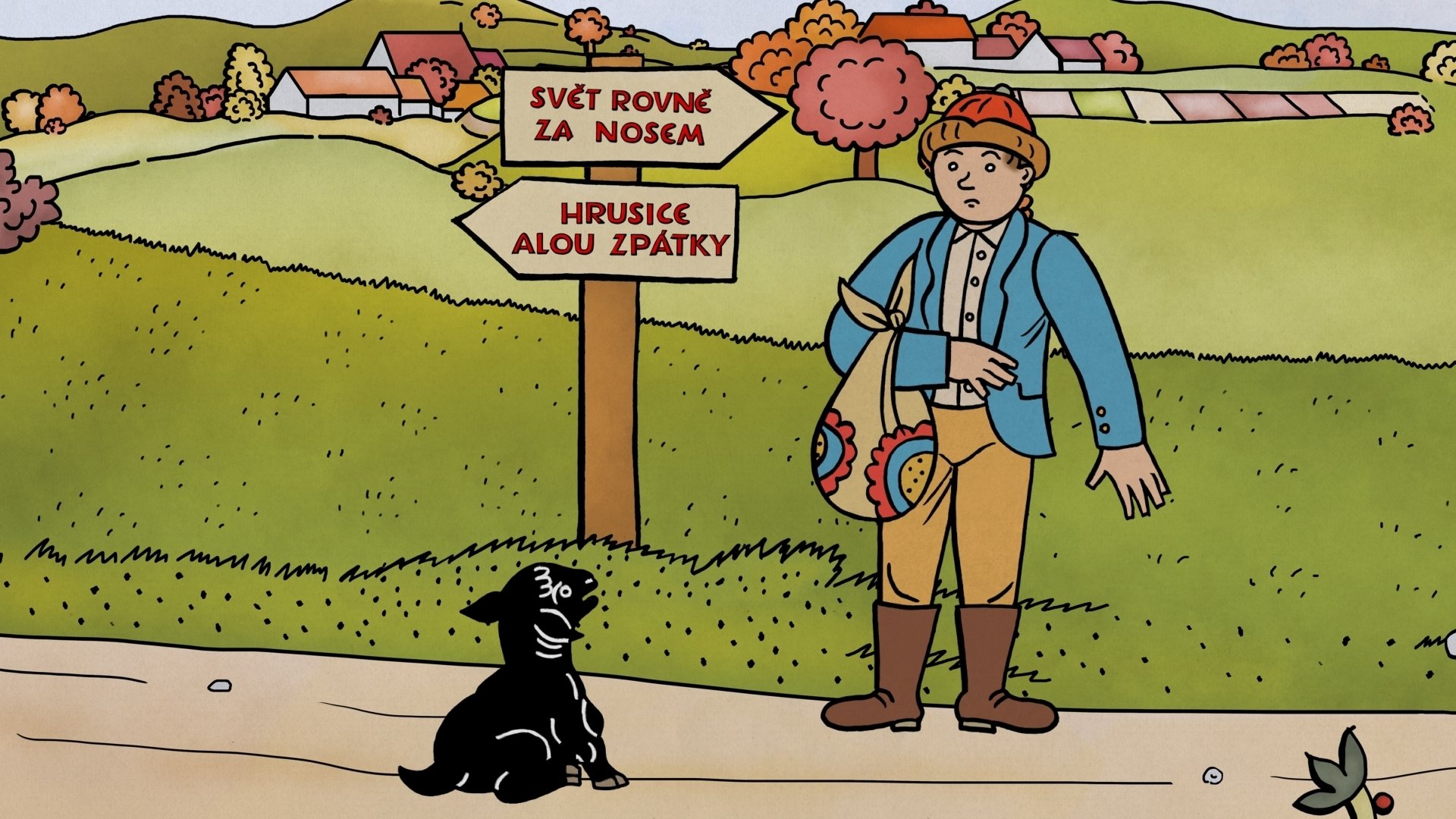 Honza a beránek Background