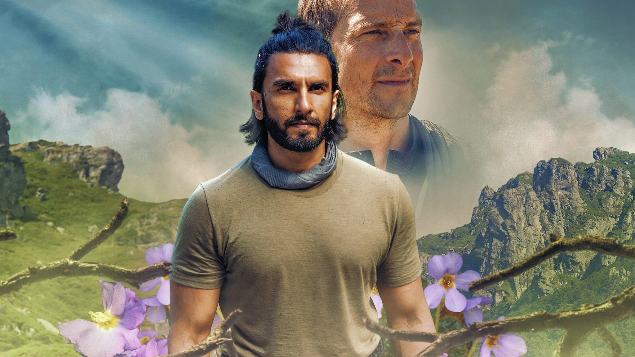 Ranveer vs Wild with Bear Grylls Background