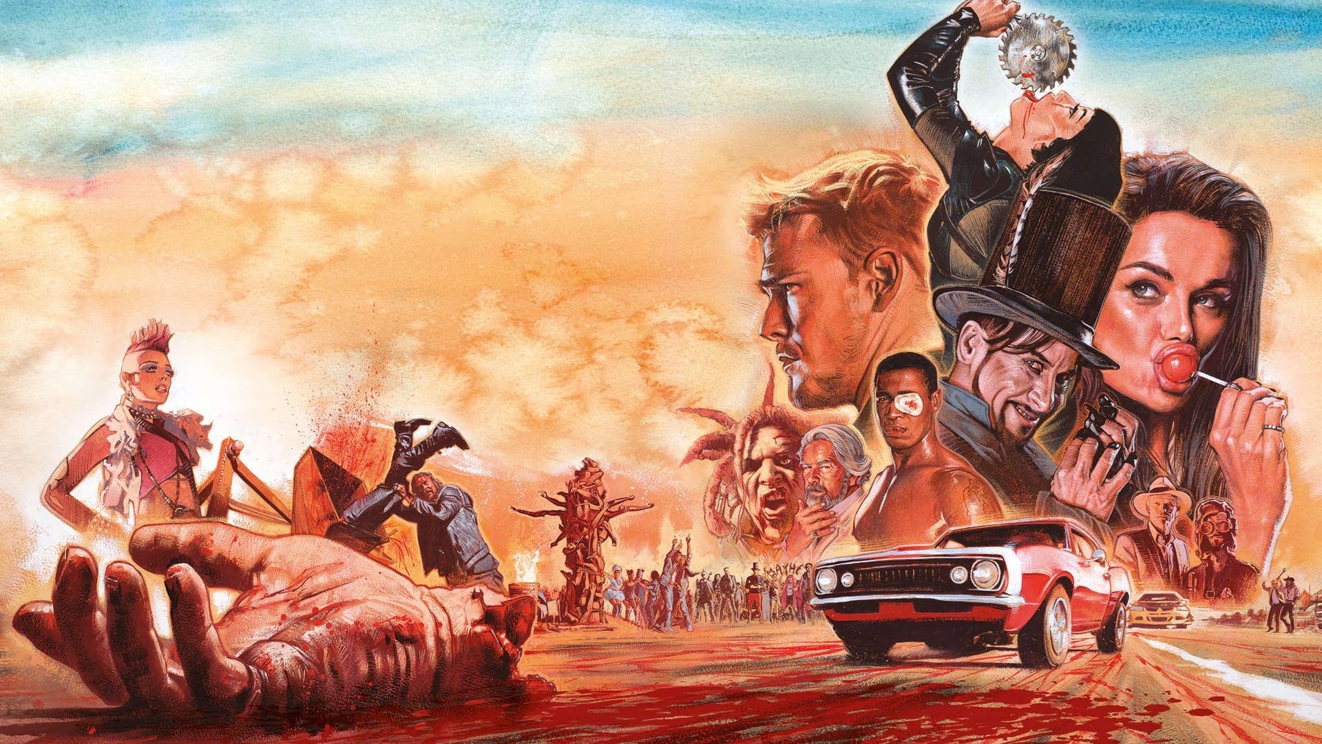 Blood Drive Background