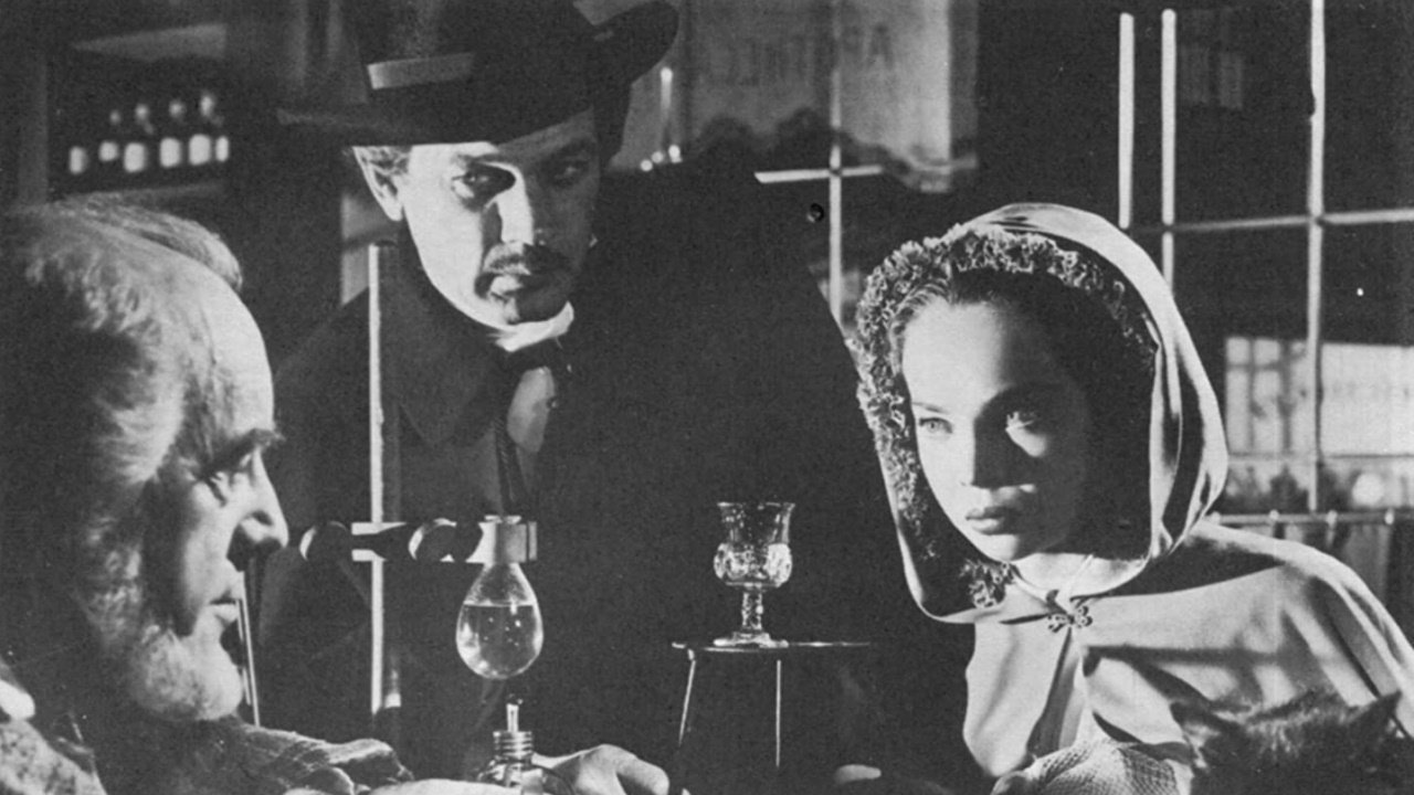 The Man with a Cloak Background