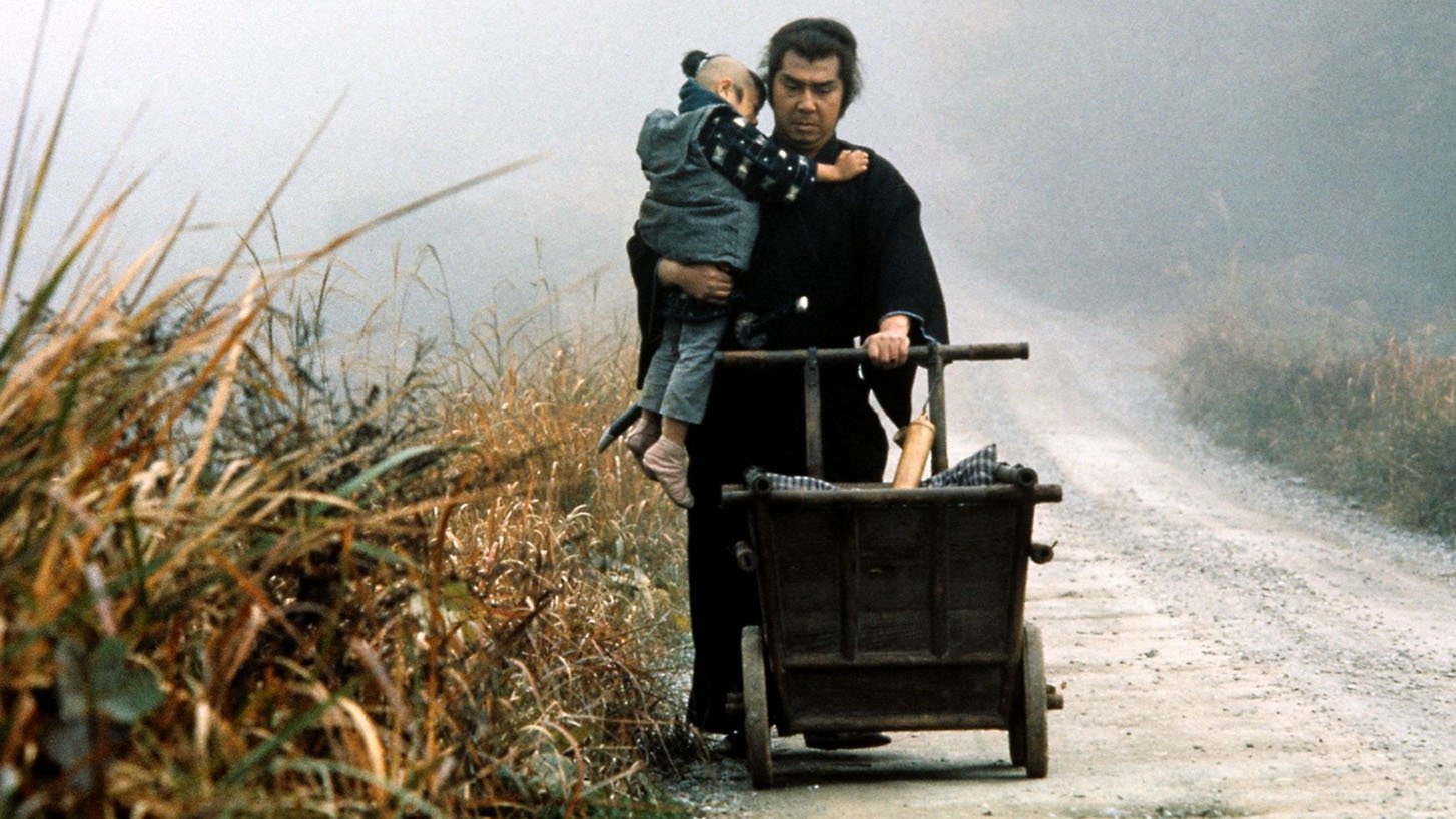 Lone Wolf and Cub: Baby Cart in Peril Background