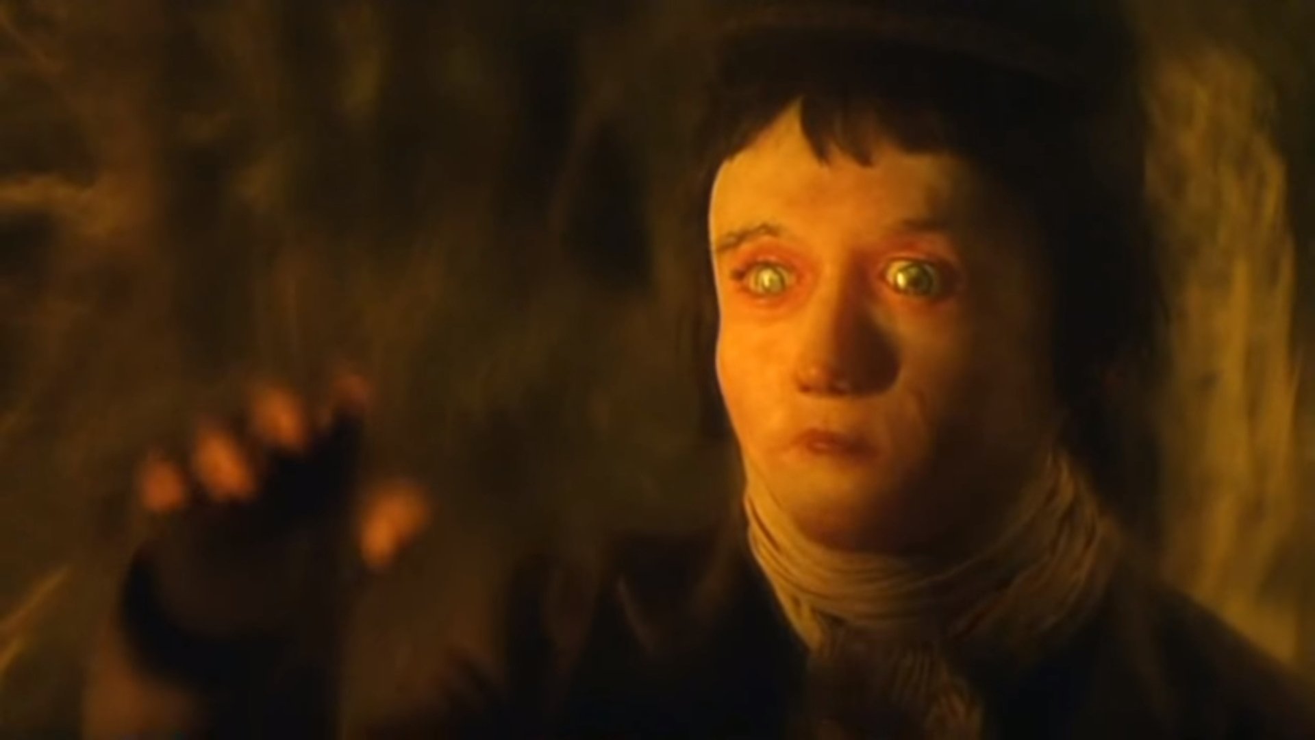 The Cat with Hands Background