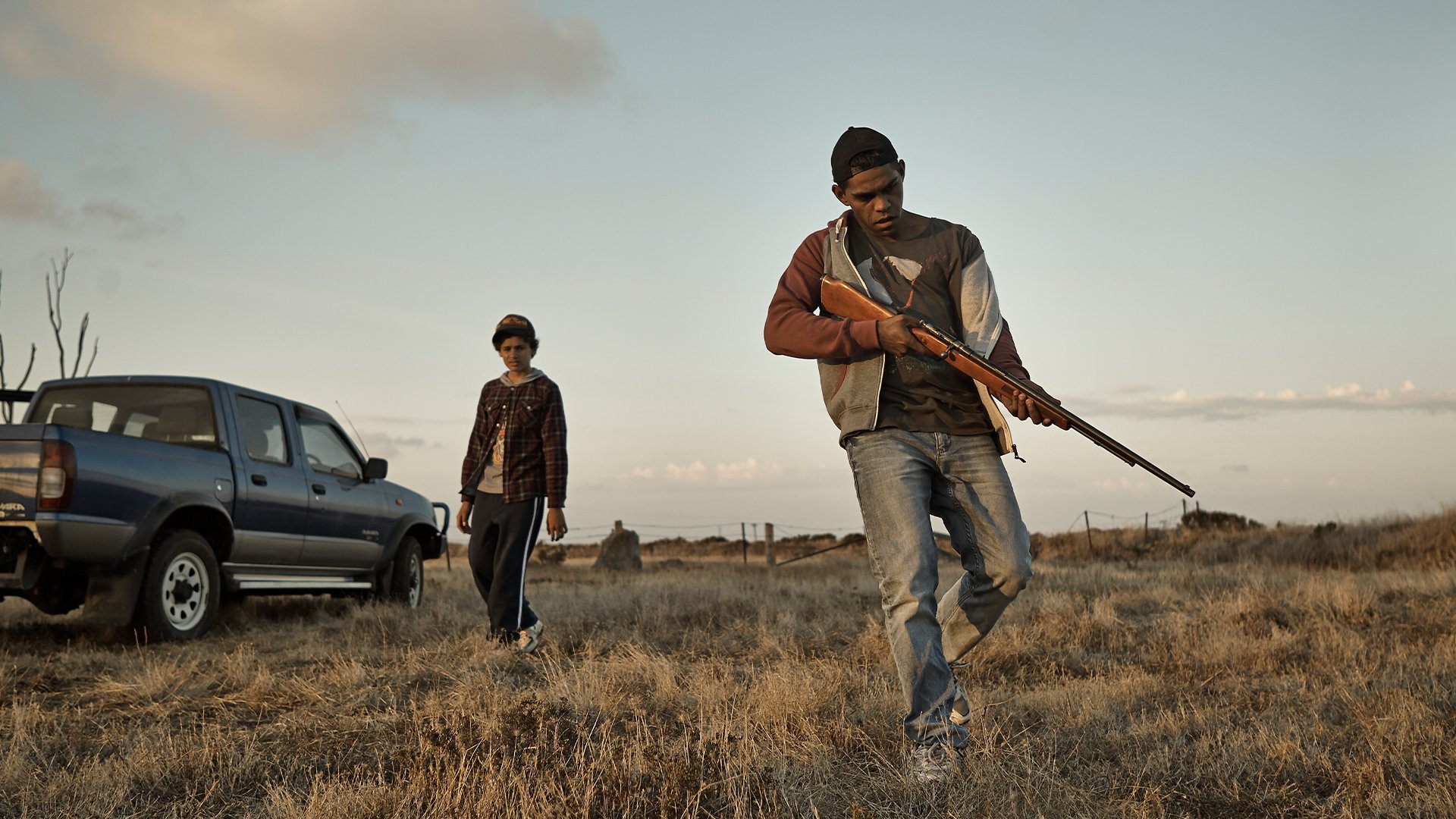 The Broken Shore Background