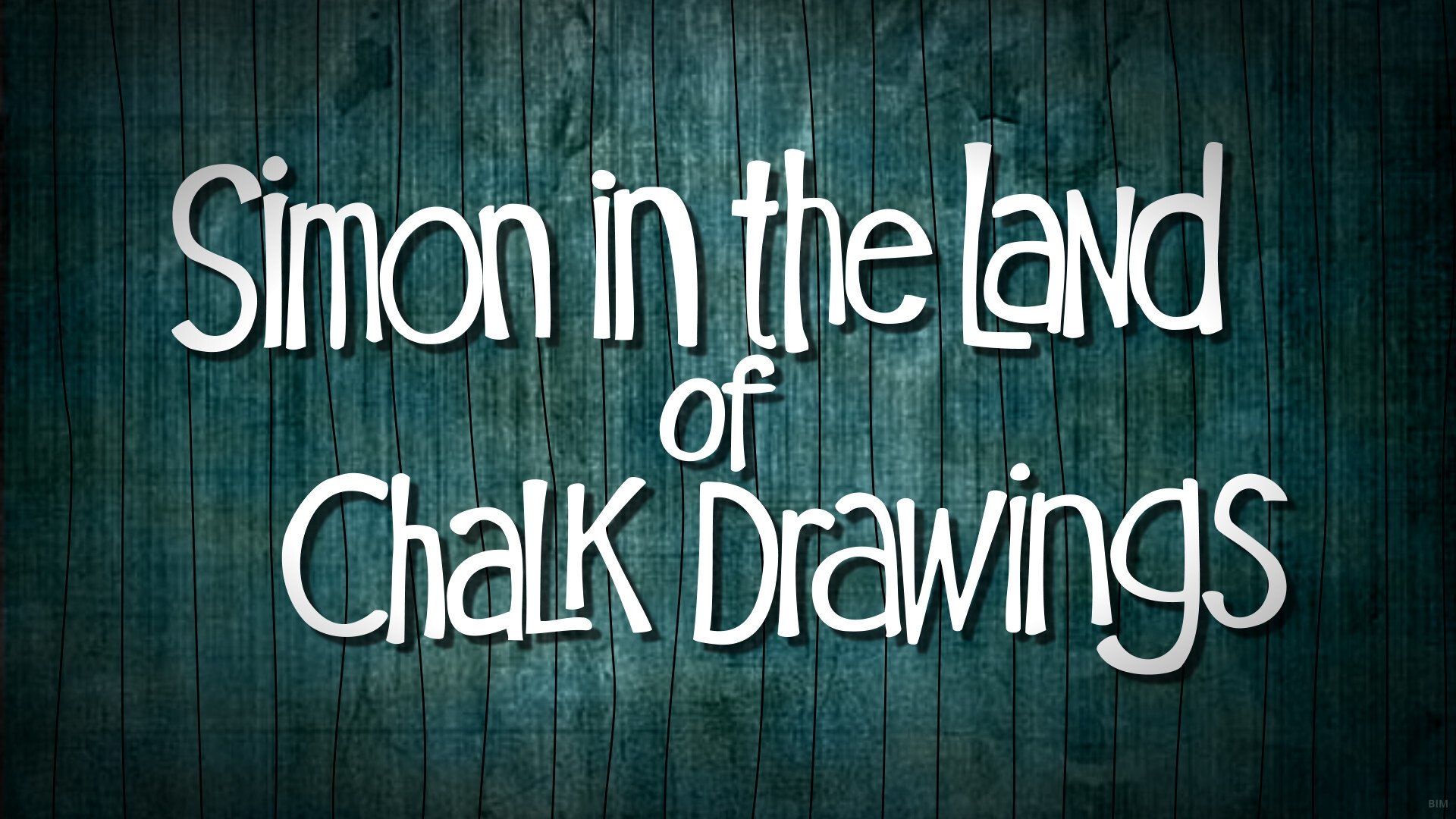 Simon in the Land of Chalk Drawings Background