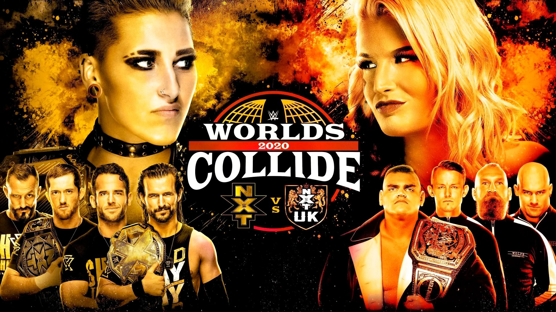 WWE Worlds Collide Background