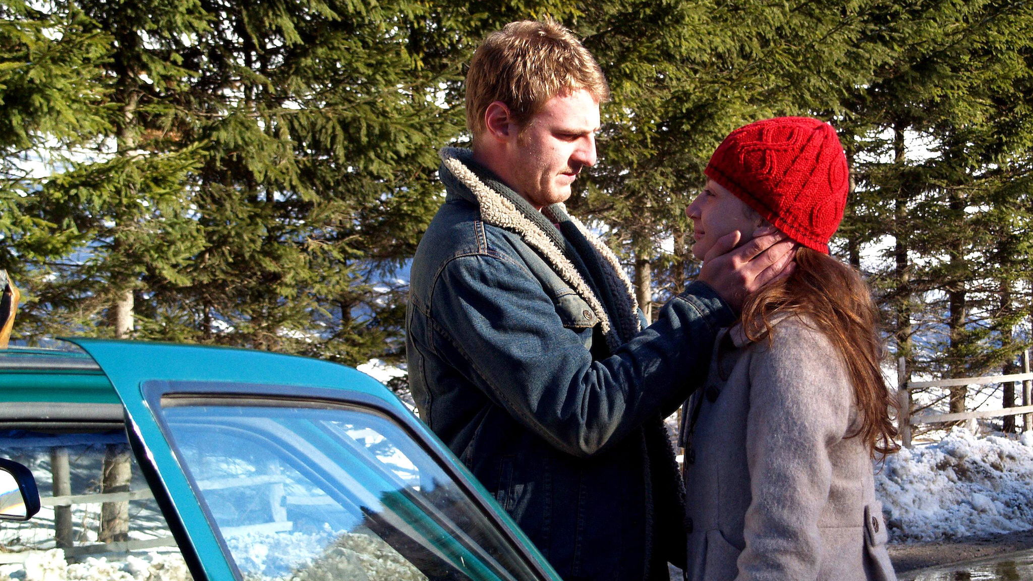 The Green Moon Background