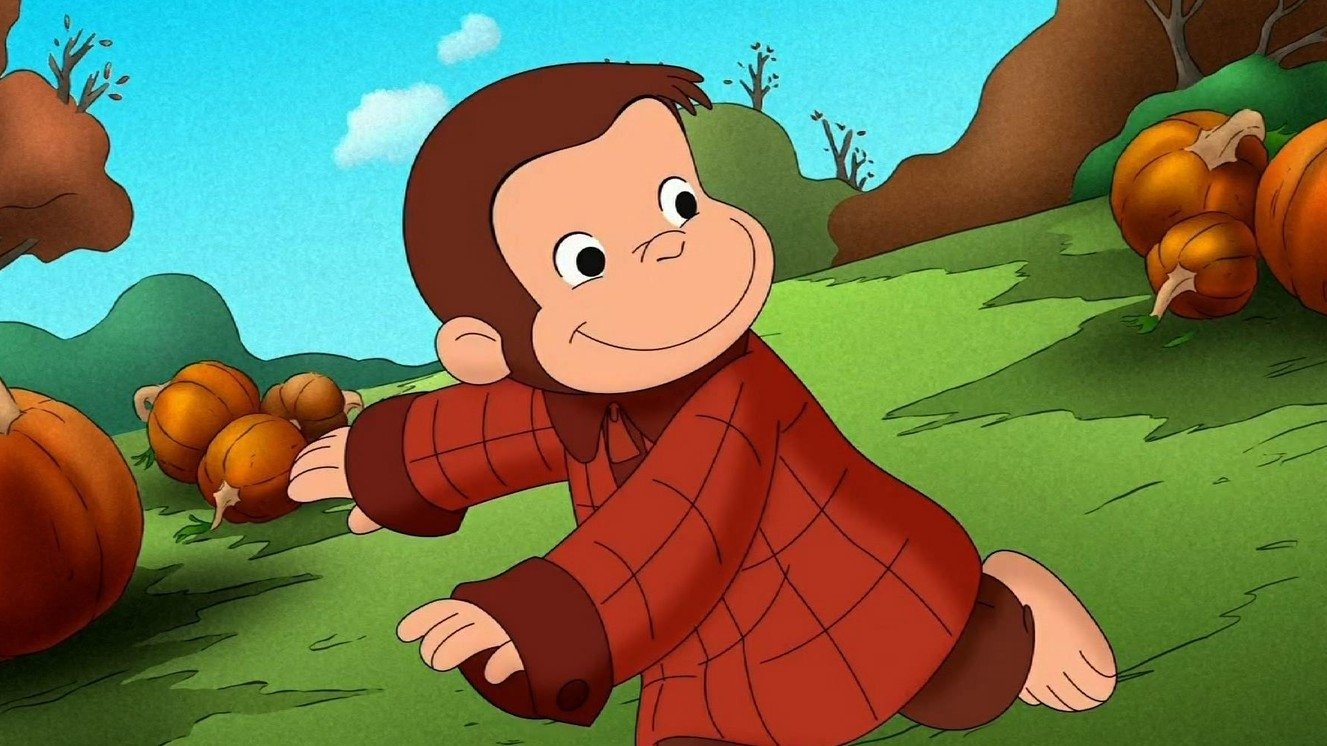 Curious George: A Halloween Boo Fest Background