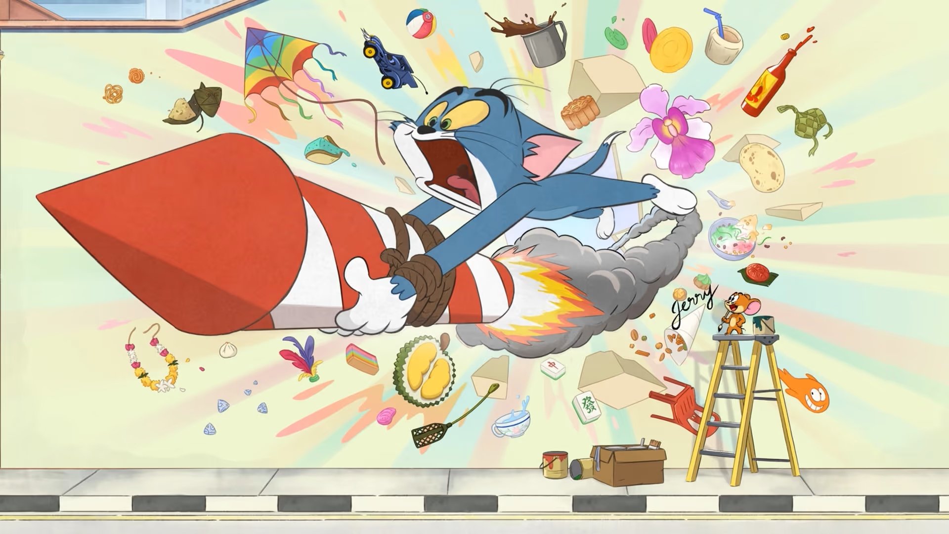 Tom and Jerry Background