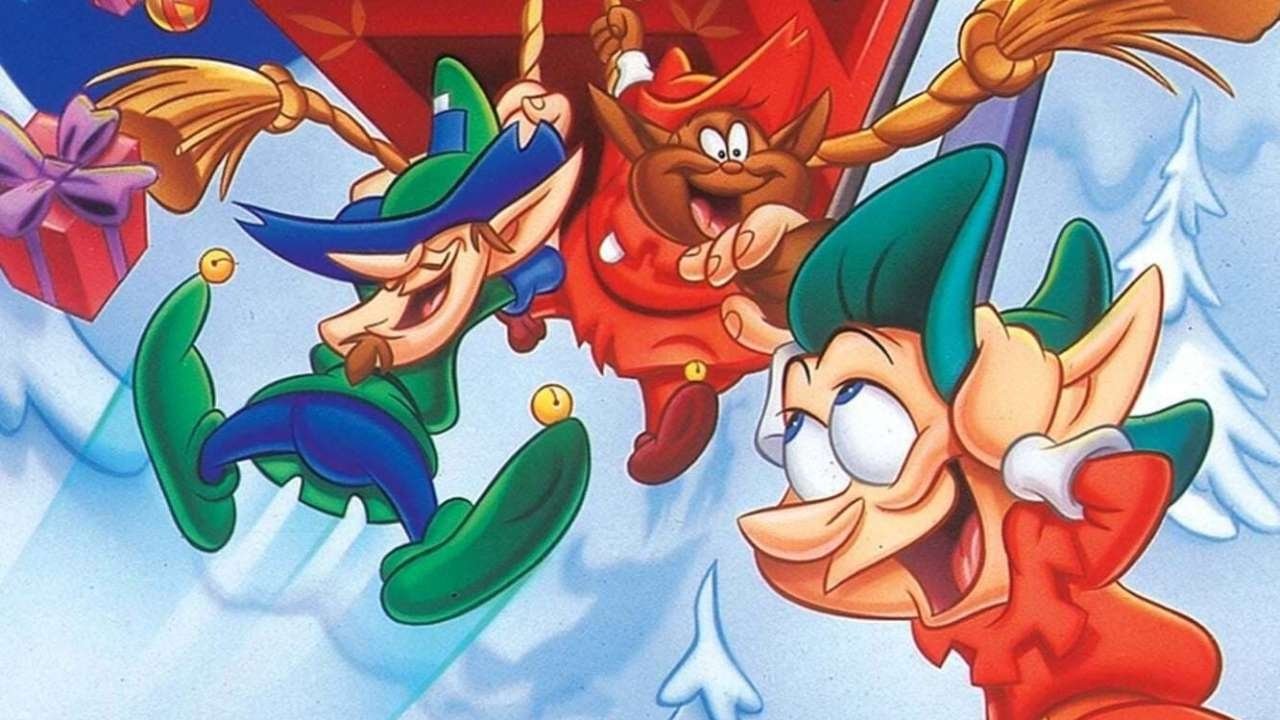 The Christmas Elves Background
