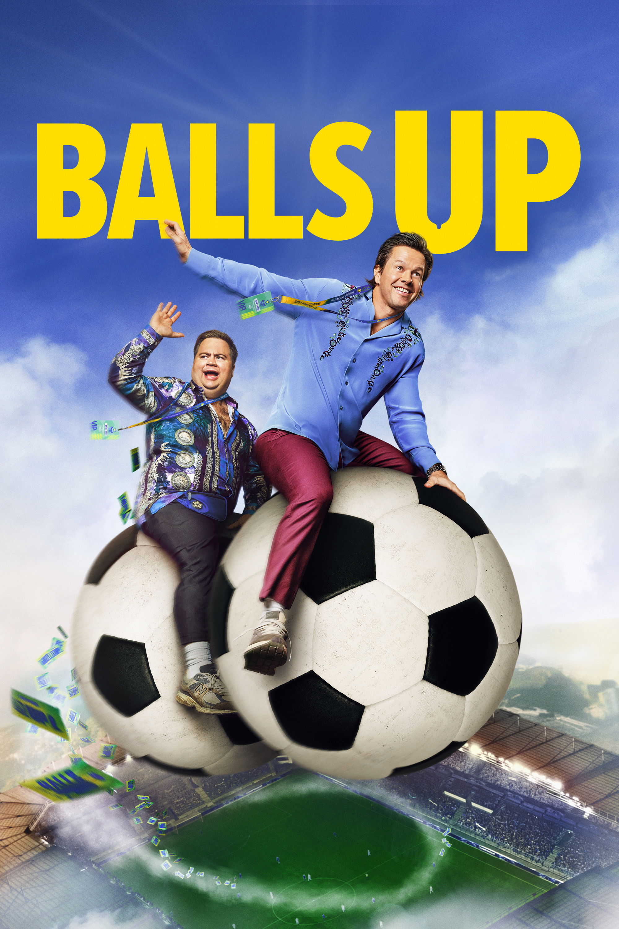 Balls Up Background (Poster)