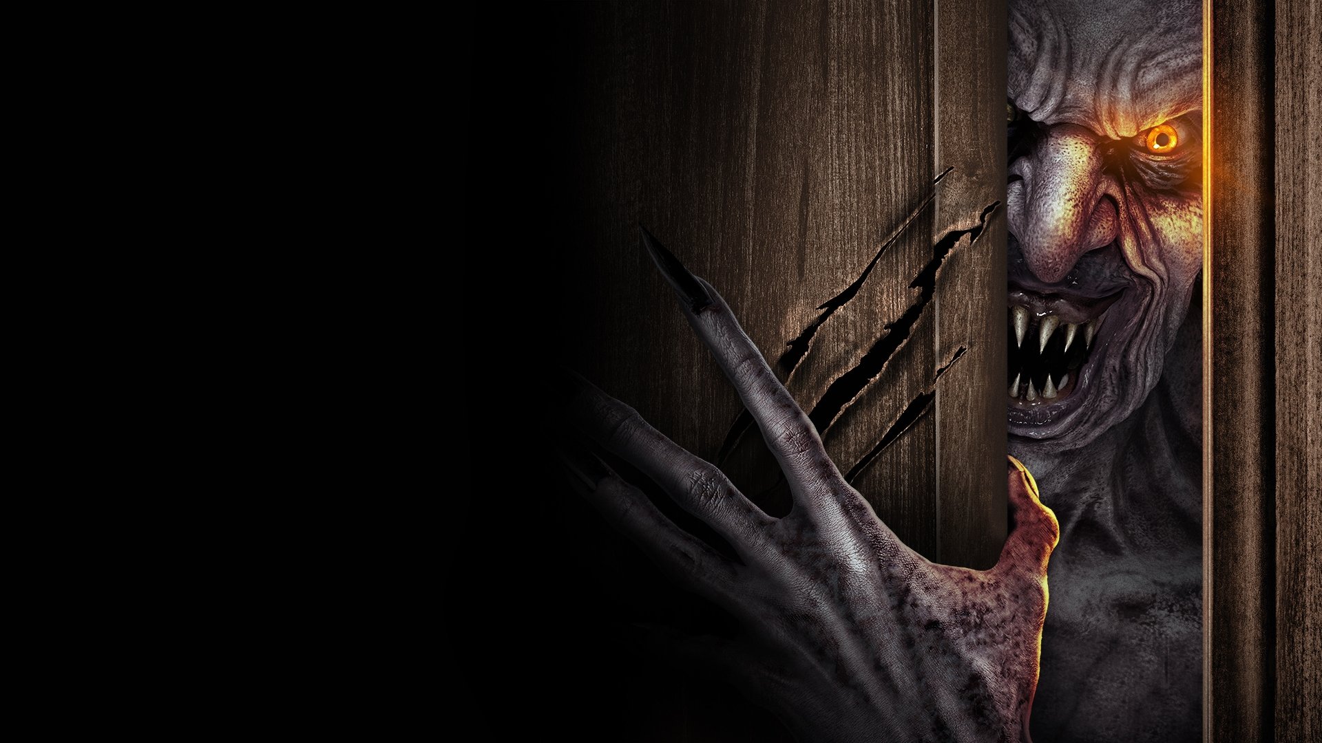 House Monster Background