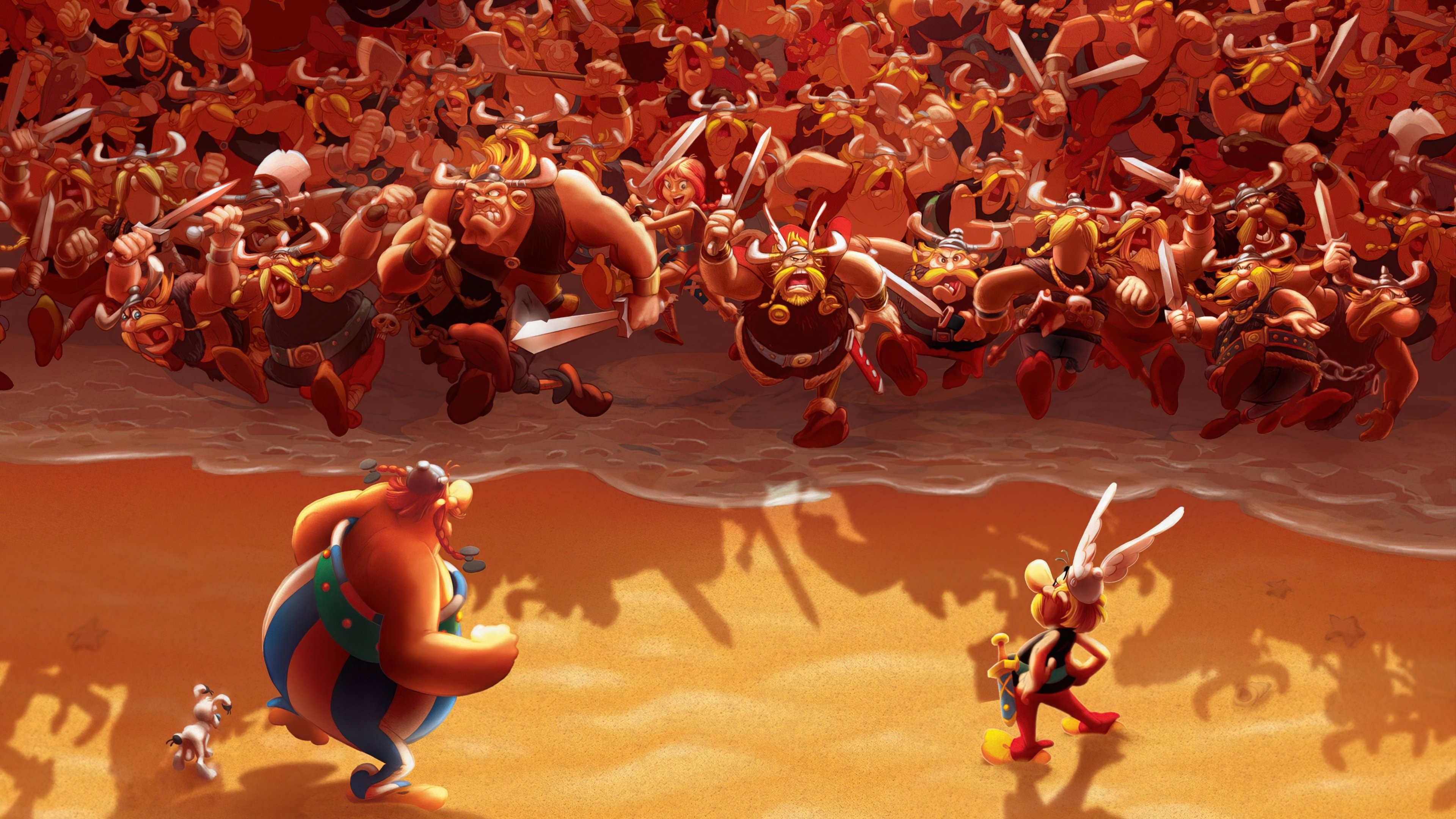 Asterix and the Vikings Background