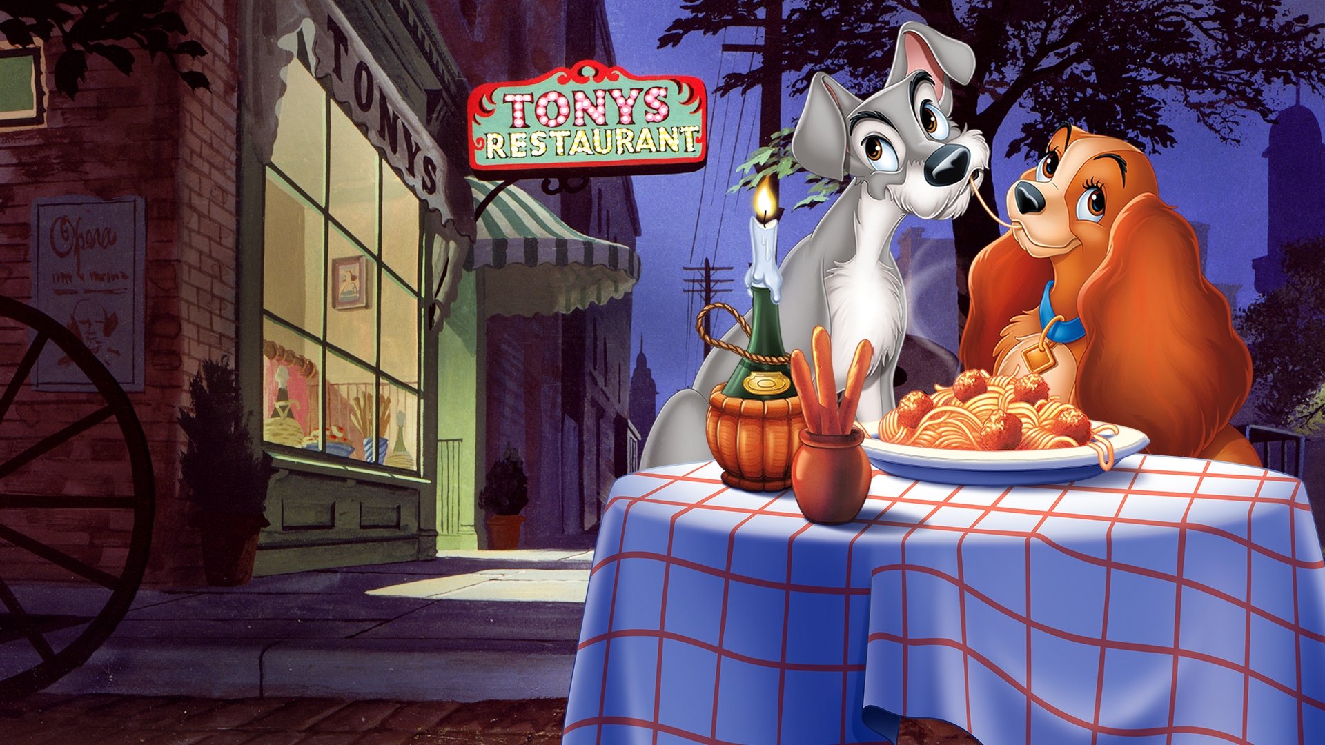 Lady and the Tramp Background
