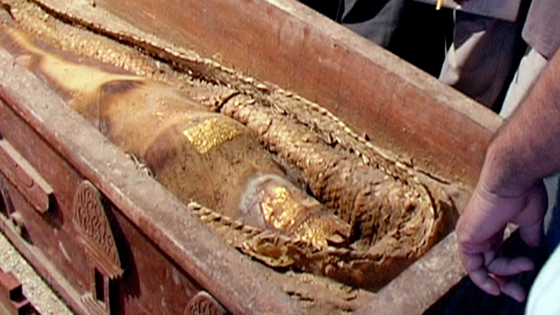 Das Rätsel der Gefälschten Mumie Background