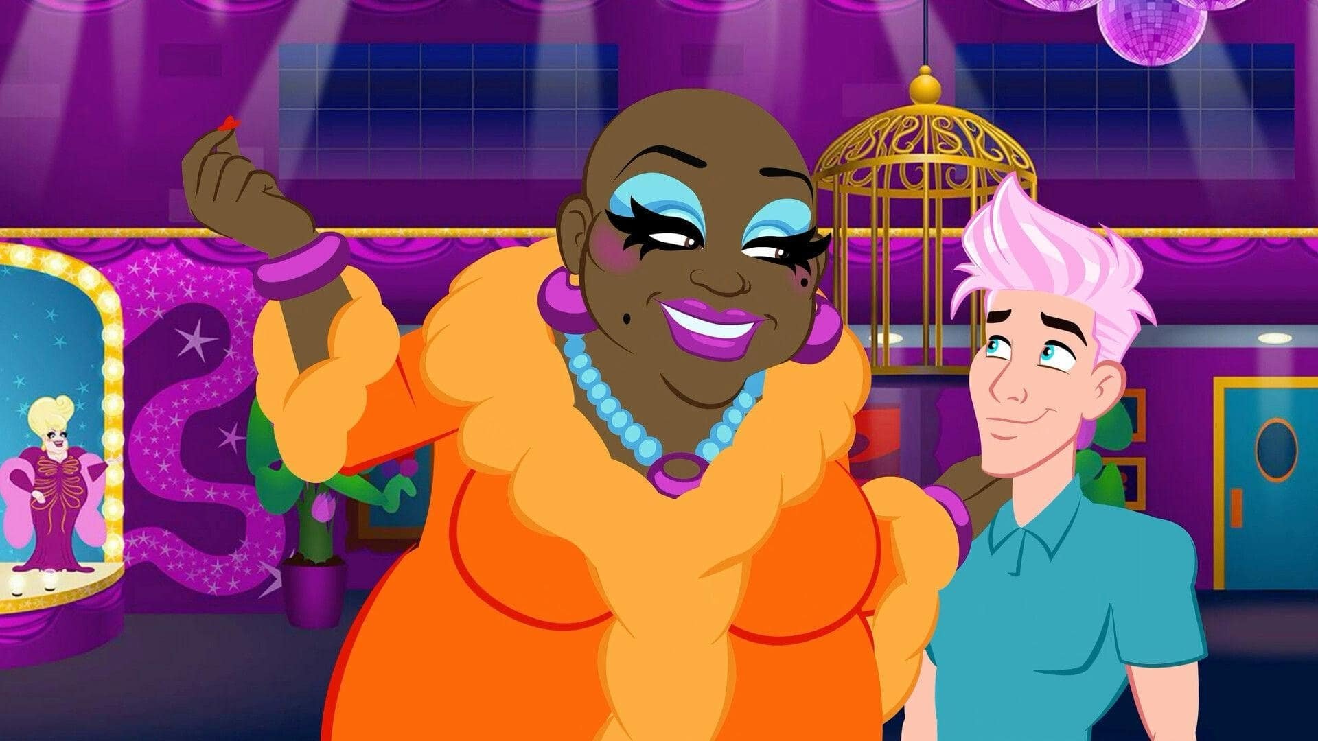 Maxxie LaWow: Drag Super-shero Background