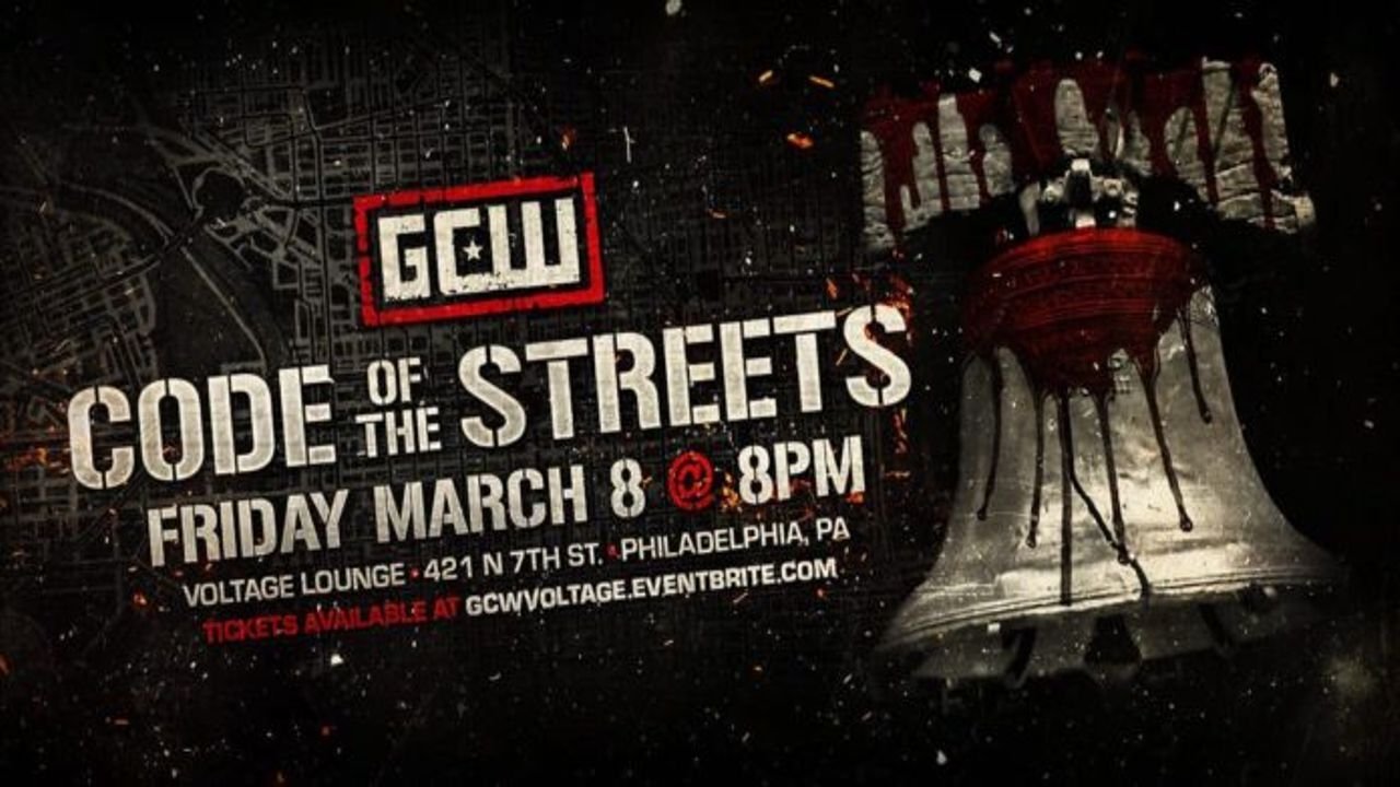 GCW Code Of The Streets Background