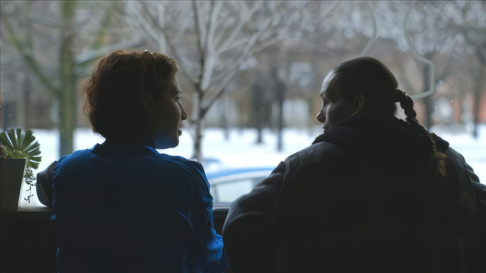 Winter Buoy Background