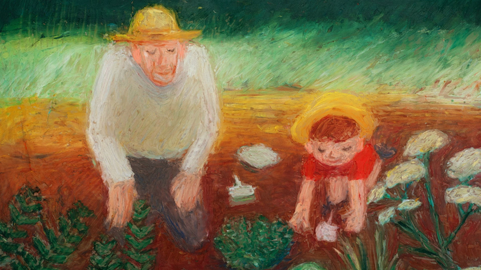 My Grandpa Is Hiding Background