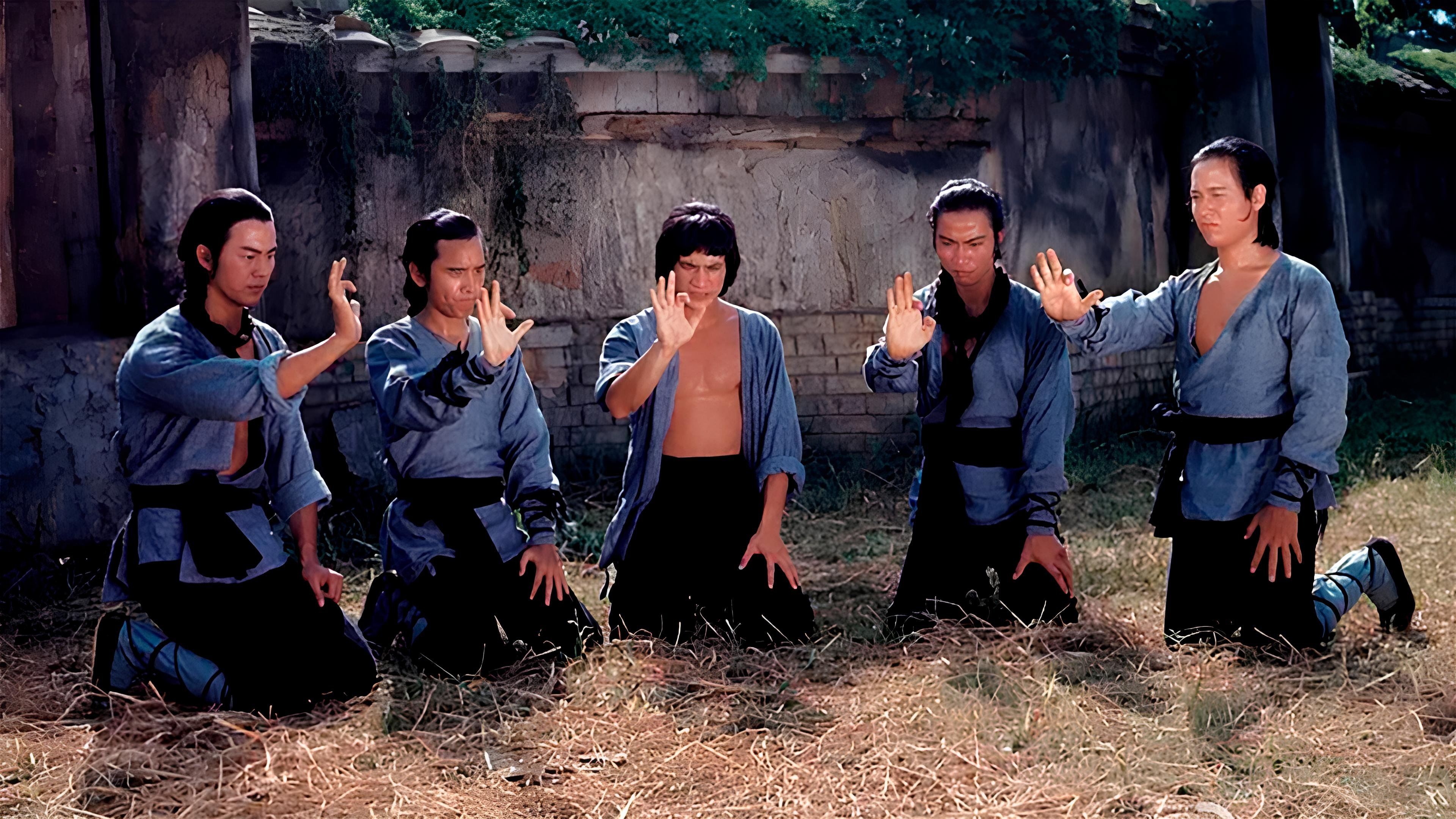 Five Shaolin Masters Background