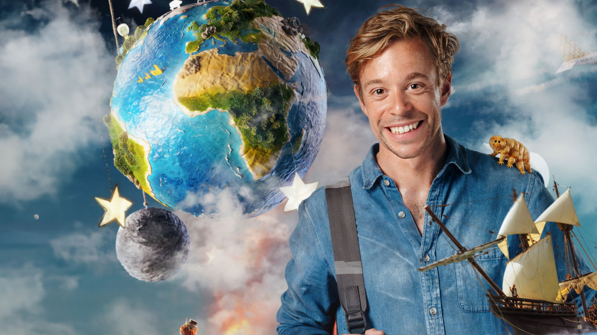 Checker Tobi und das Geheimnis unseres Planeten Background