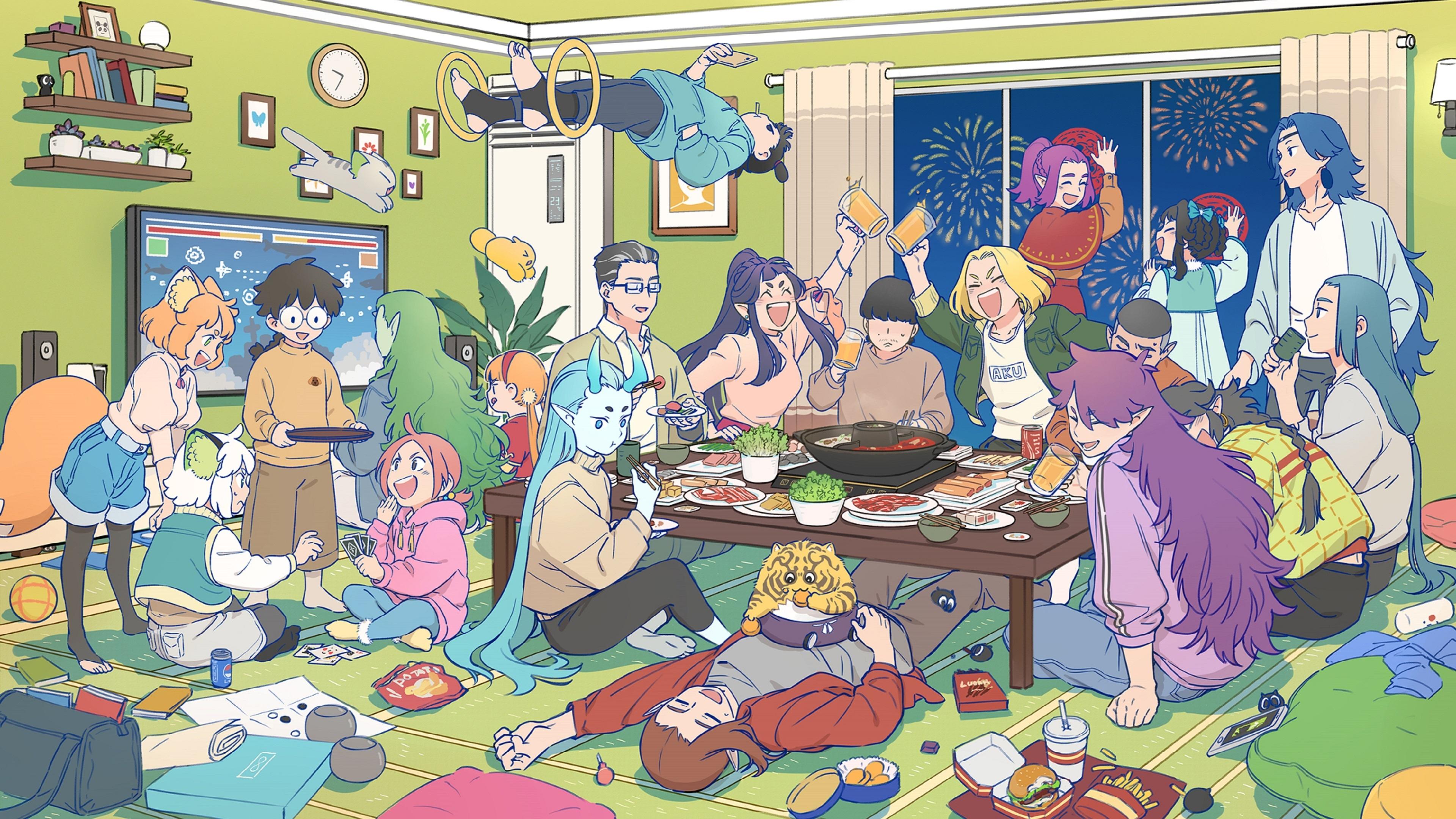 The Legend of Luo Xiaohei Background