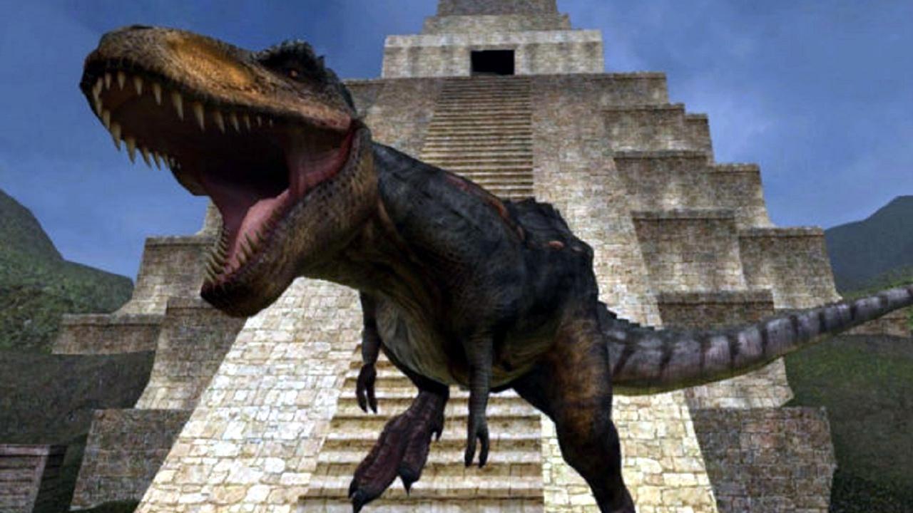 Tyrannosaurus Azteca Background