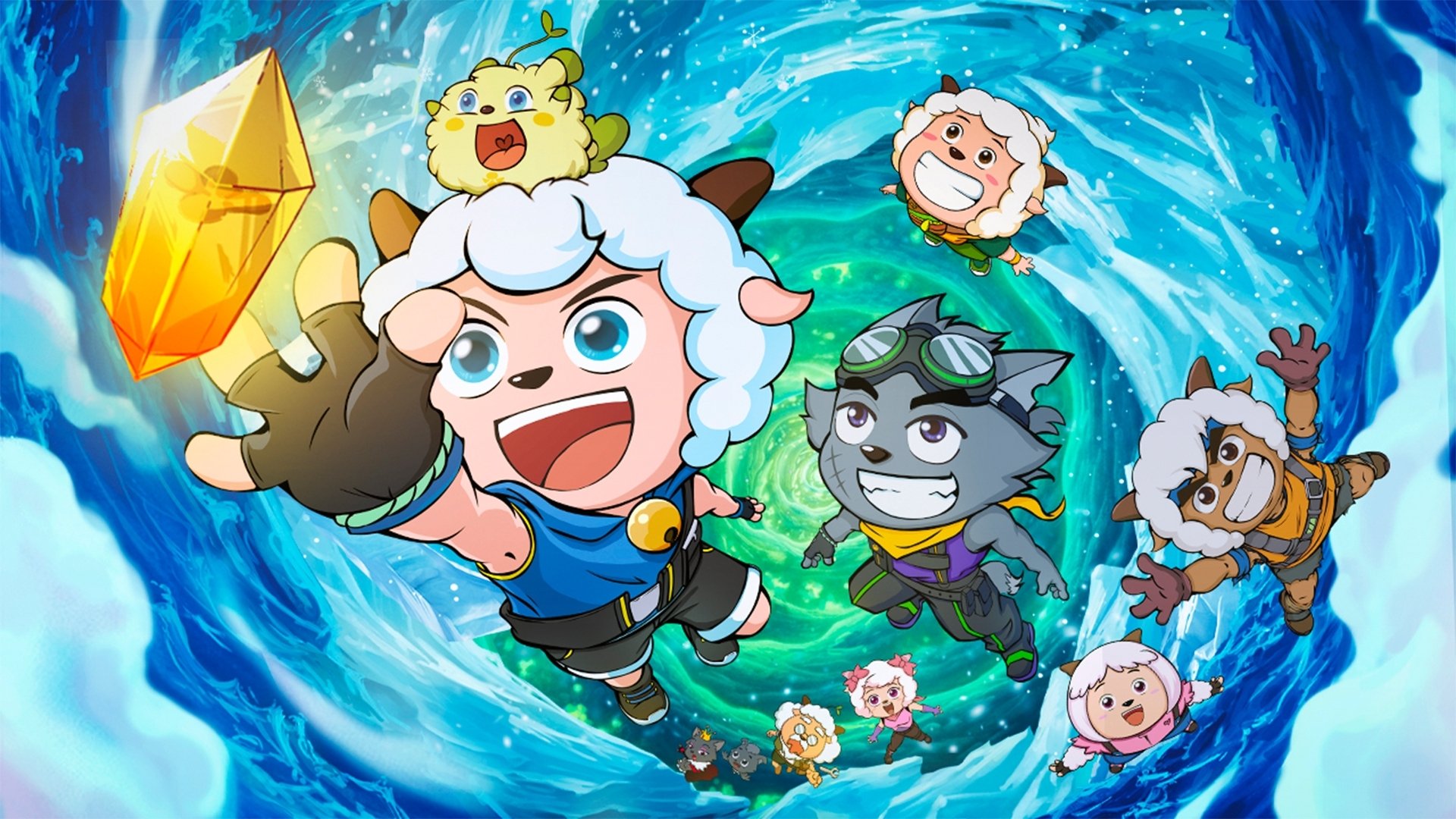 Pleasant Goat and Big Big Wolf: The World Guardians Background