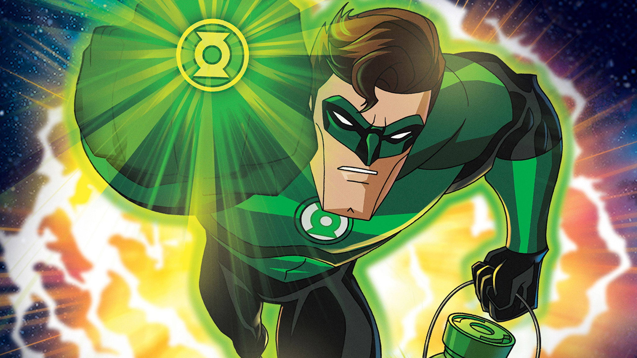 Green Lantern: First Flight Background
