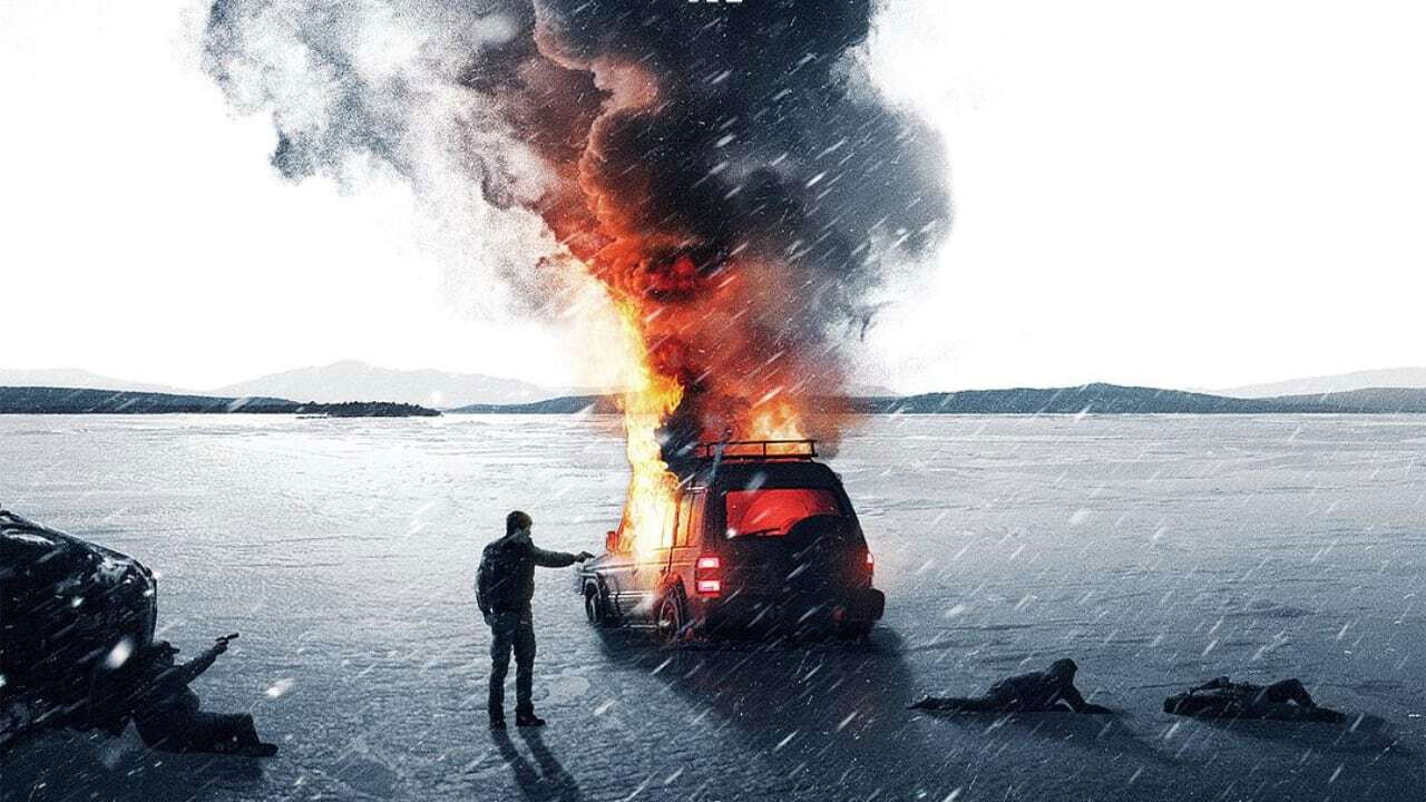 Lost in White Background