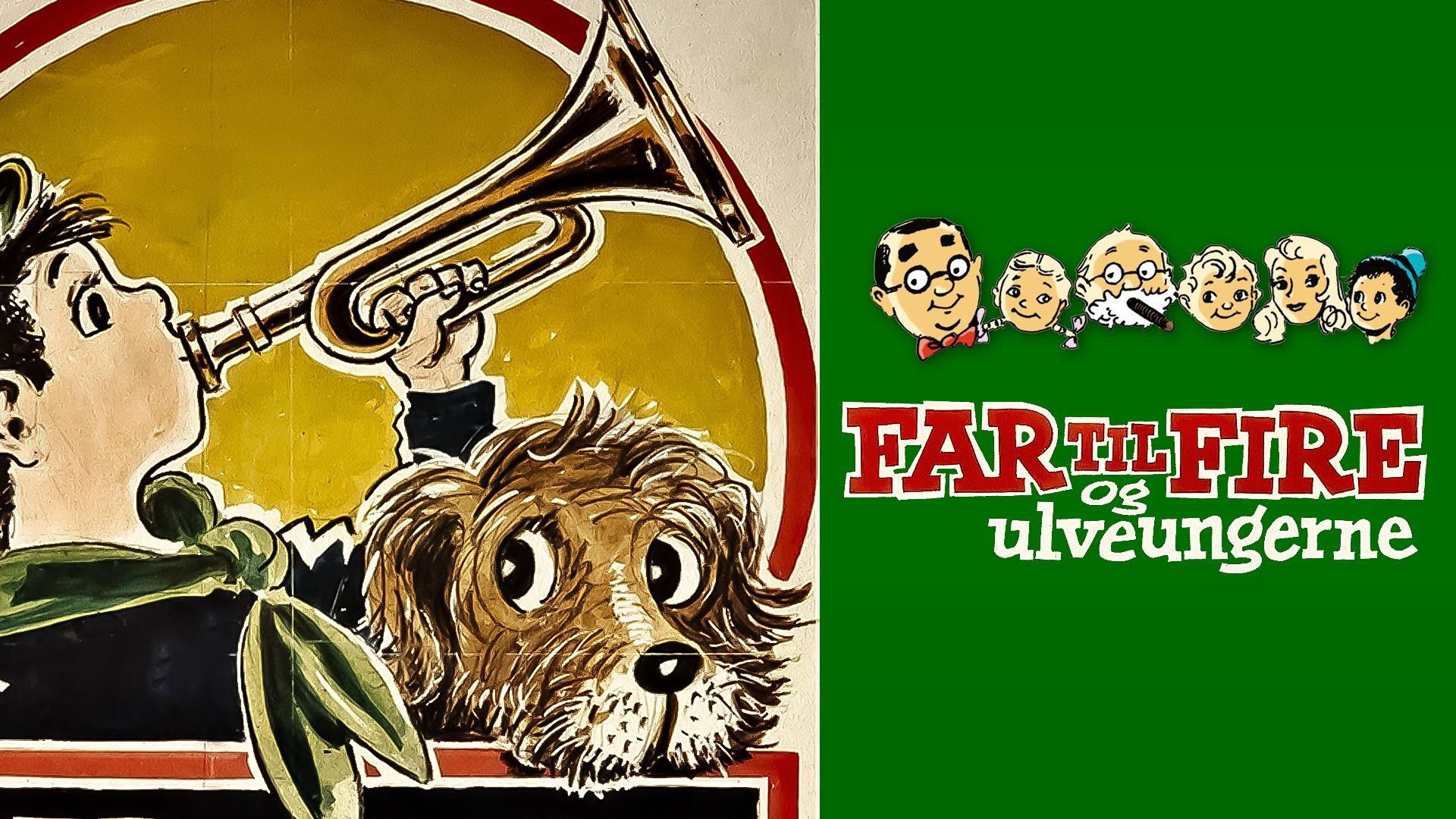 Father of Four and the Wolf Cubs Background