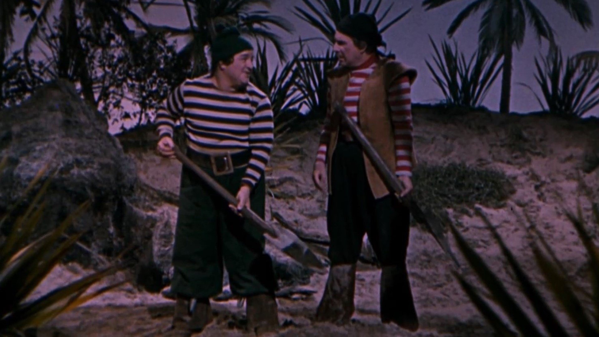 Abbott and Costello Meet Captain Kidd Background