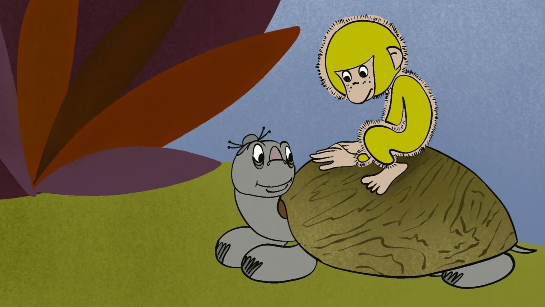 Monkey From the Island of Sarugashima Background