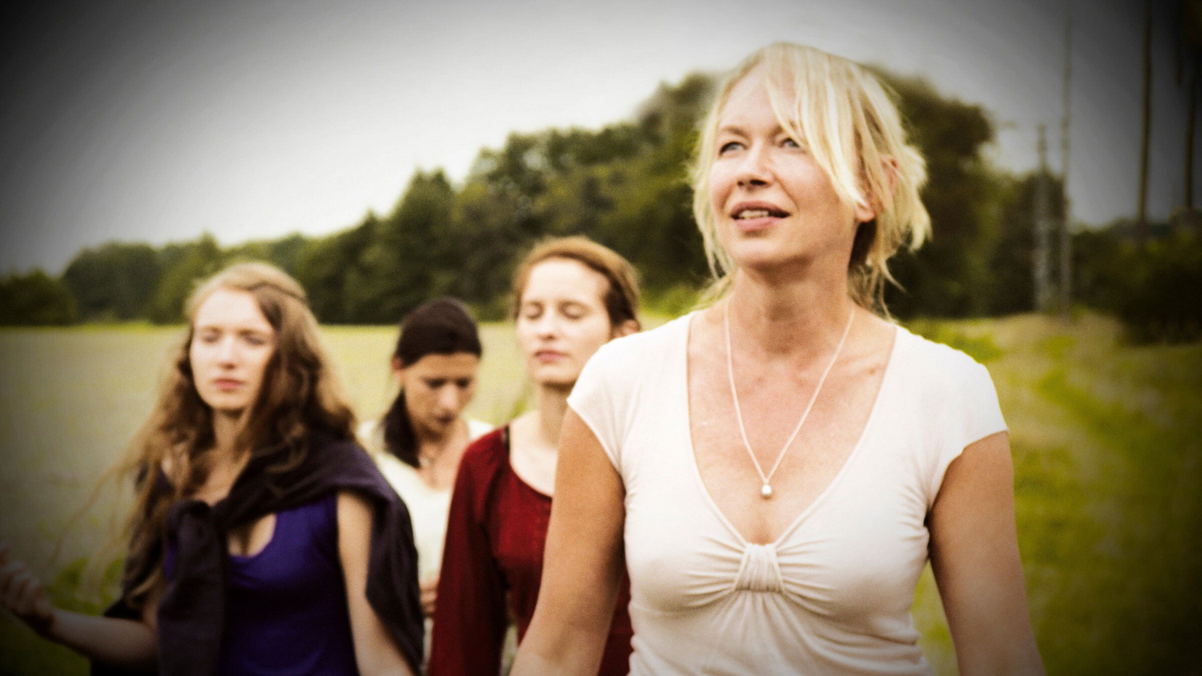 Woman's Lake Background