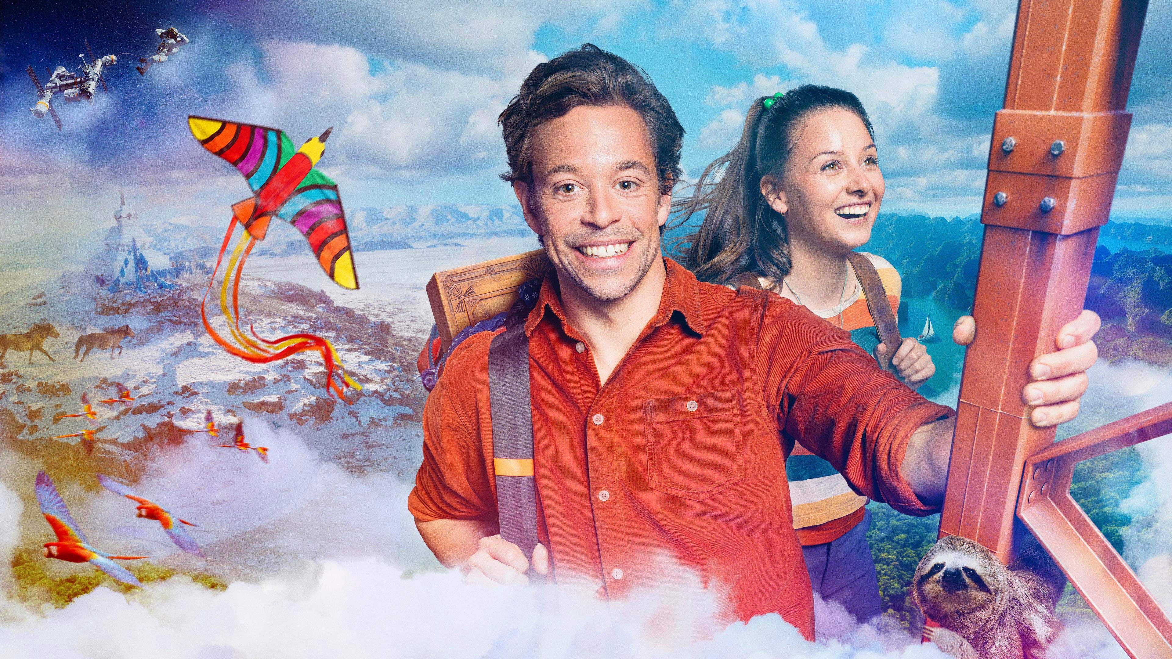 Curious Tobi and the Treasure Hunt to the Flying Rivers Background