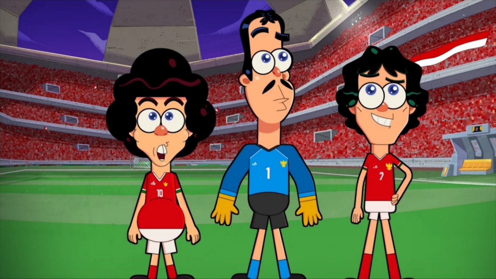 Warkop DKI Kartun Background